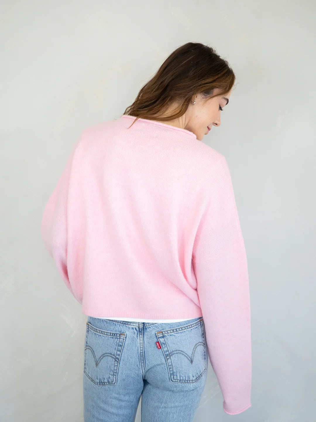 Piper Cardigan - Baby Pink