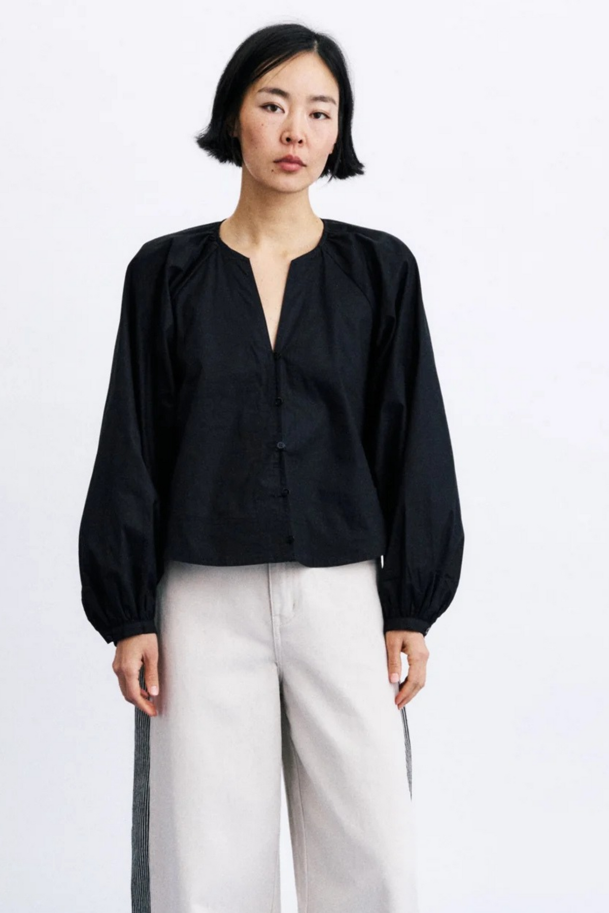 FRNCH - Andong Shirt - Black