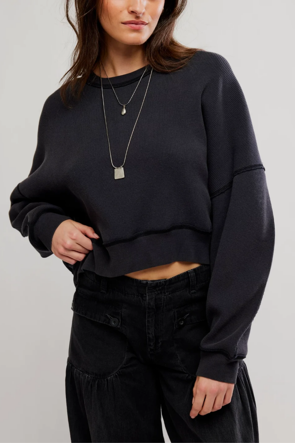 Free People - Skyline Tee - Black
