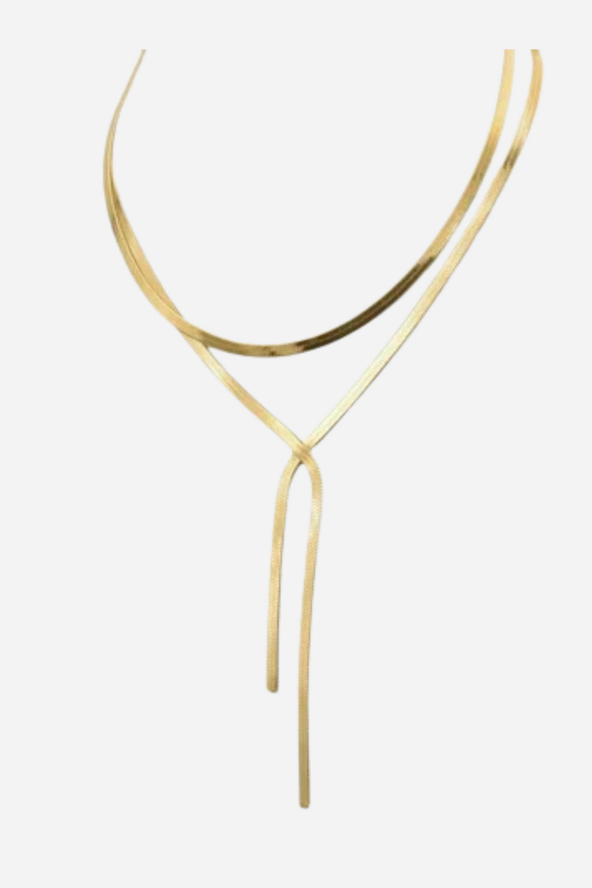 Farrah B - Parting Ways 2 Layer Necklace
