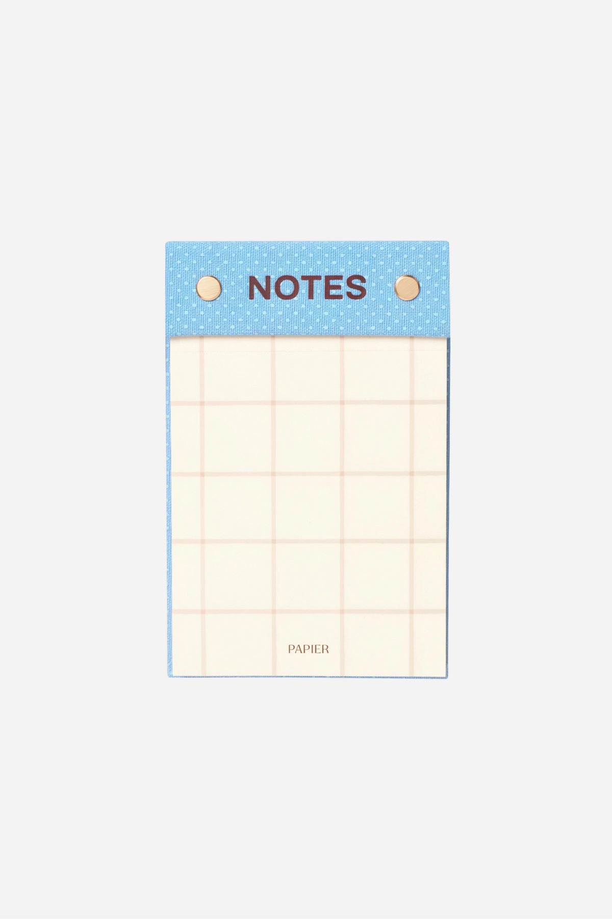 Papier - Fabric Hardcover Notepad - Dot & Check