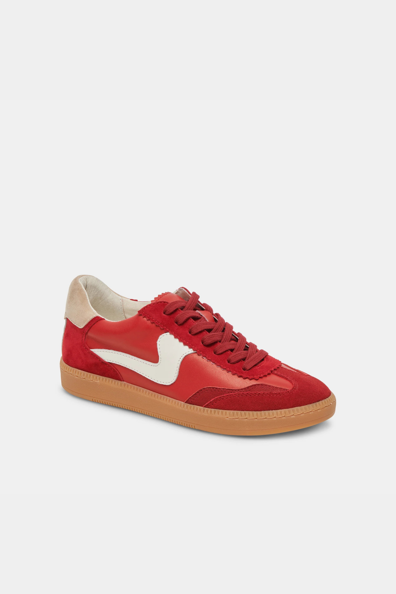 Dolce Vita Notice Sneaker - Crimson Suede