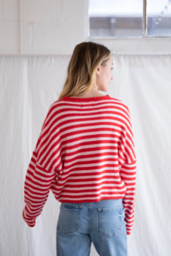 Piper Striped Cardigan