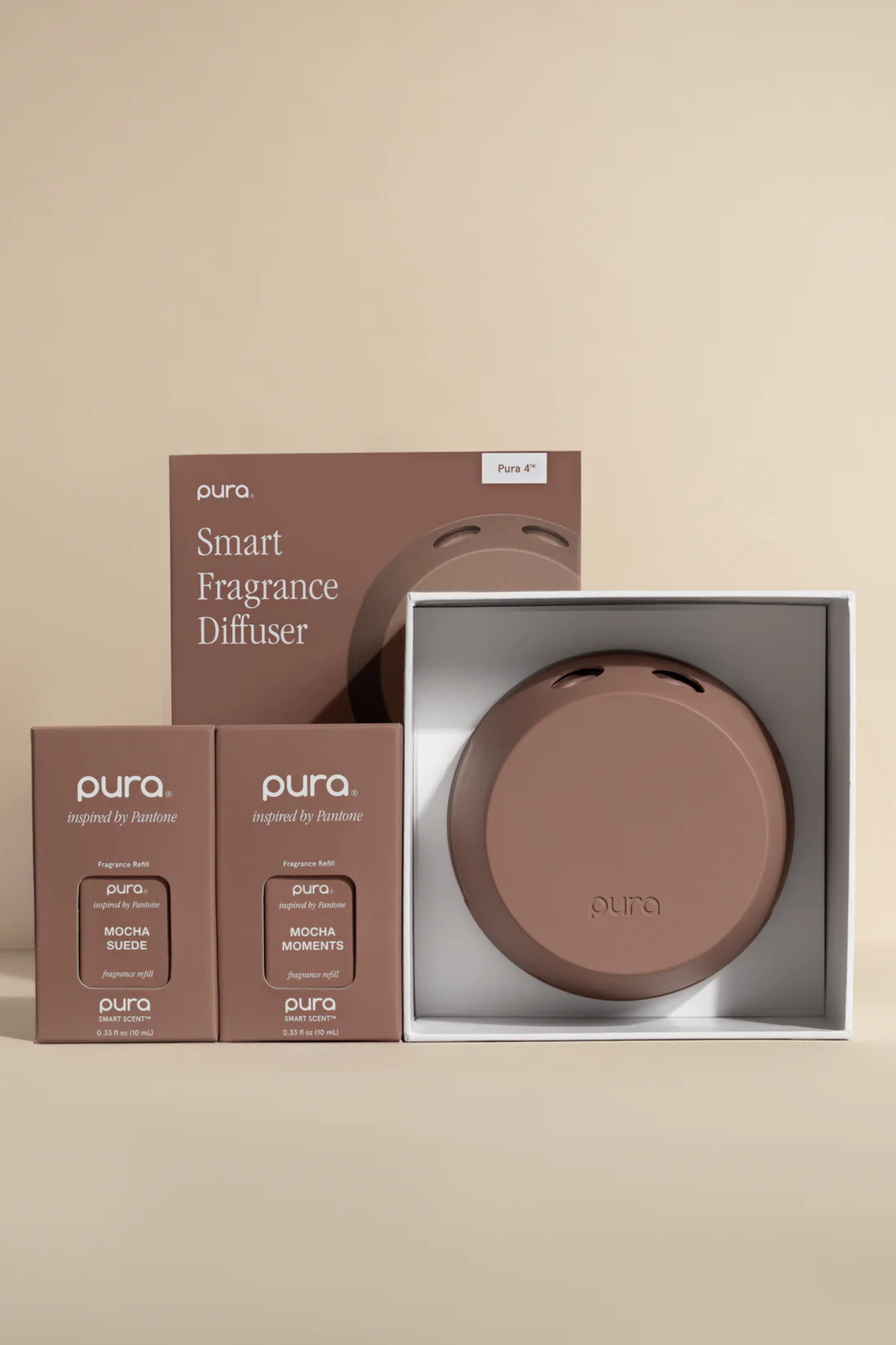 Pura x Pantone 2025 Smart Fragrance Diffuser Fragrance - Mocha Moments