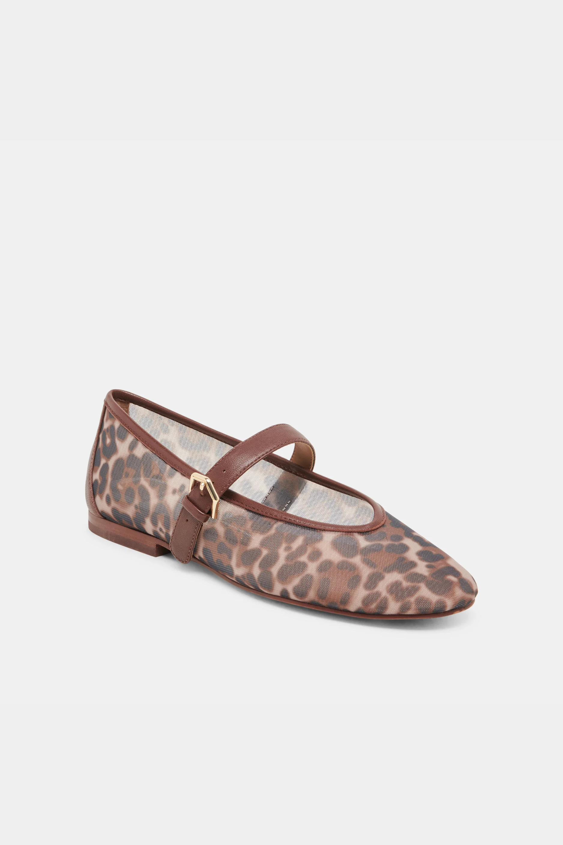 Dolce Vita Roslyn Ballet Flats - Leopard Mesh