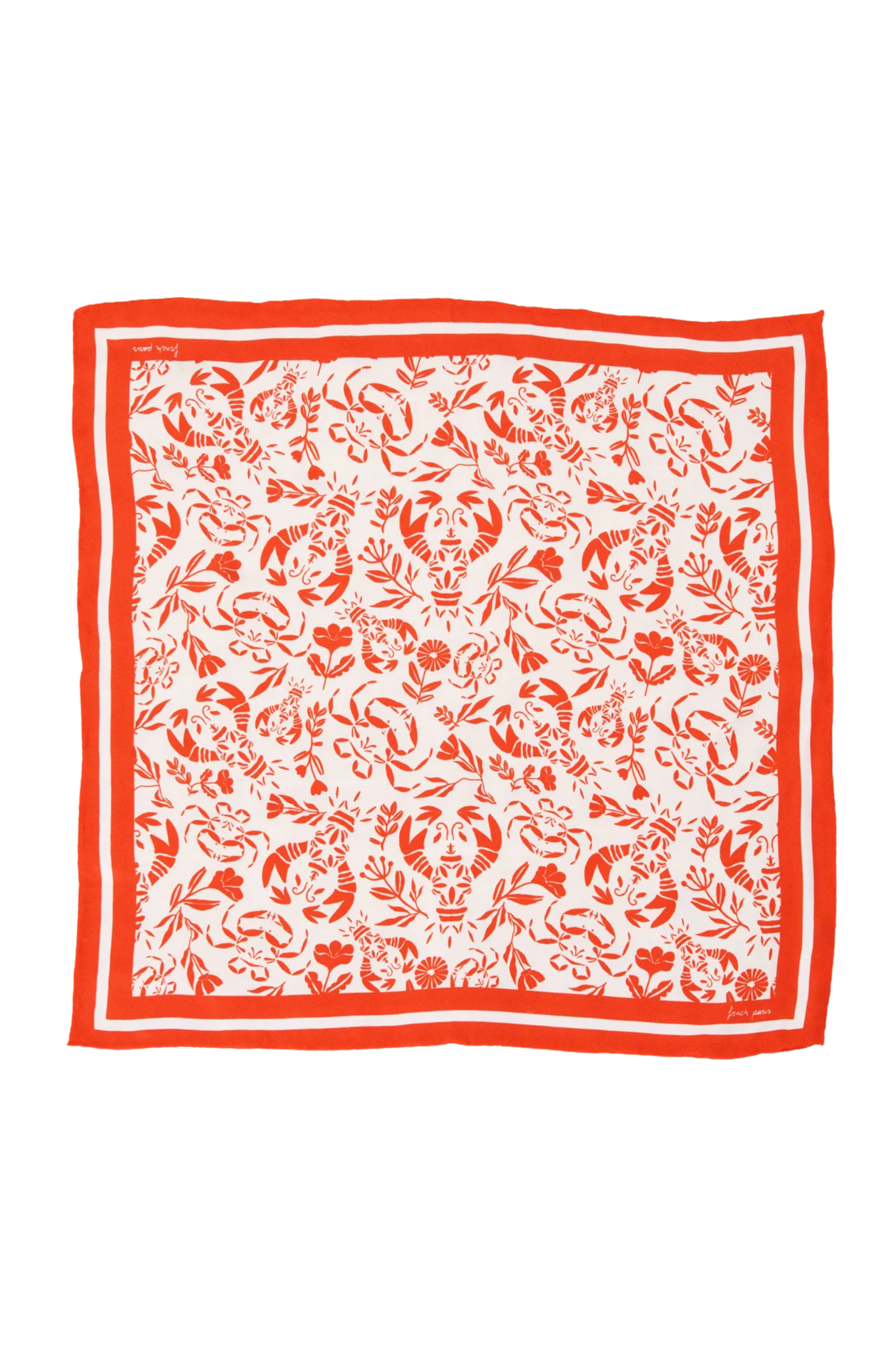 FRNCH Oceana Scarf - Orange