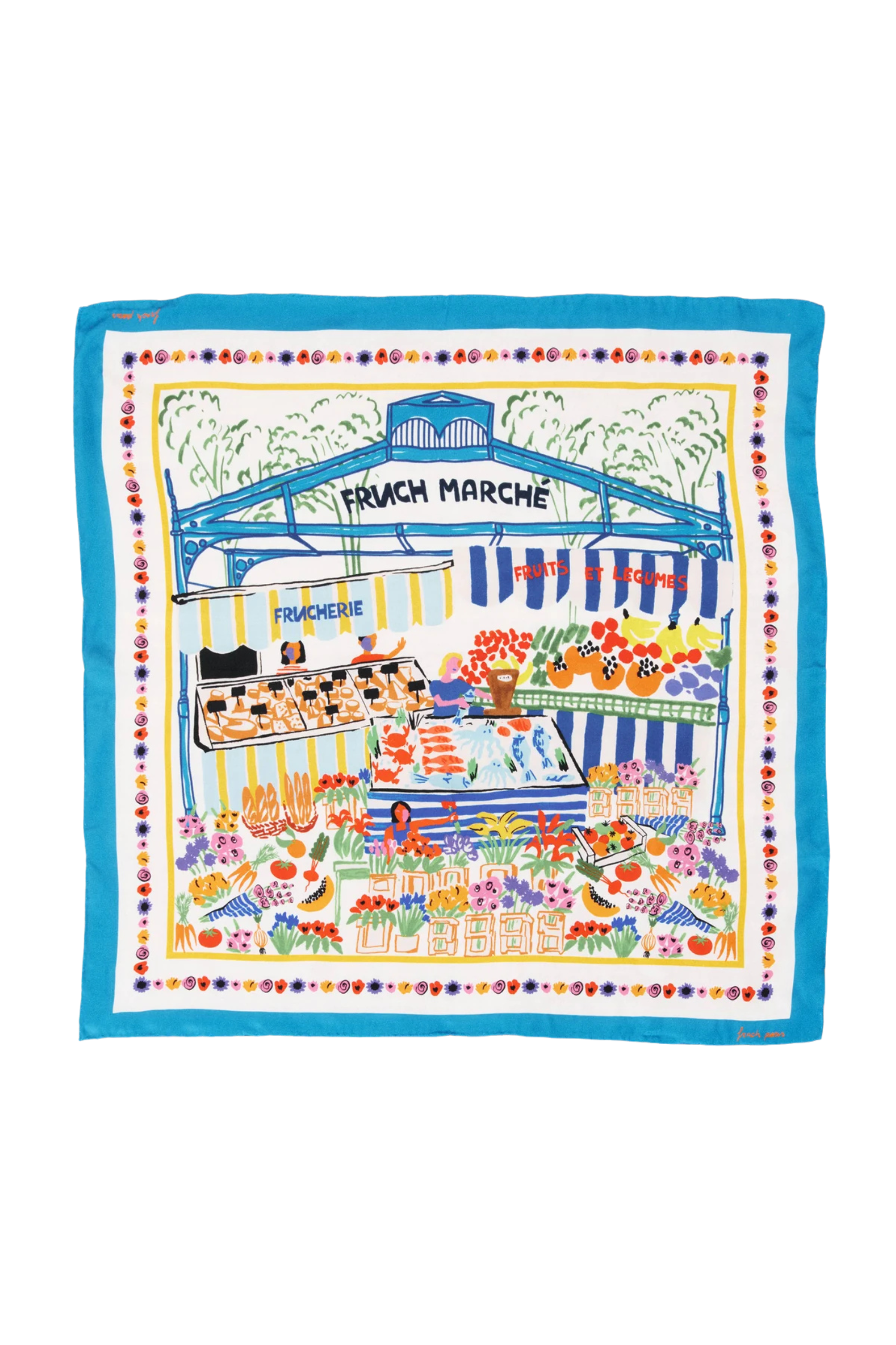 FRNCH Oceana Scarf - Marche Blanc