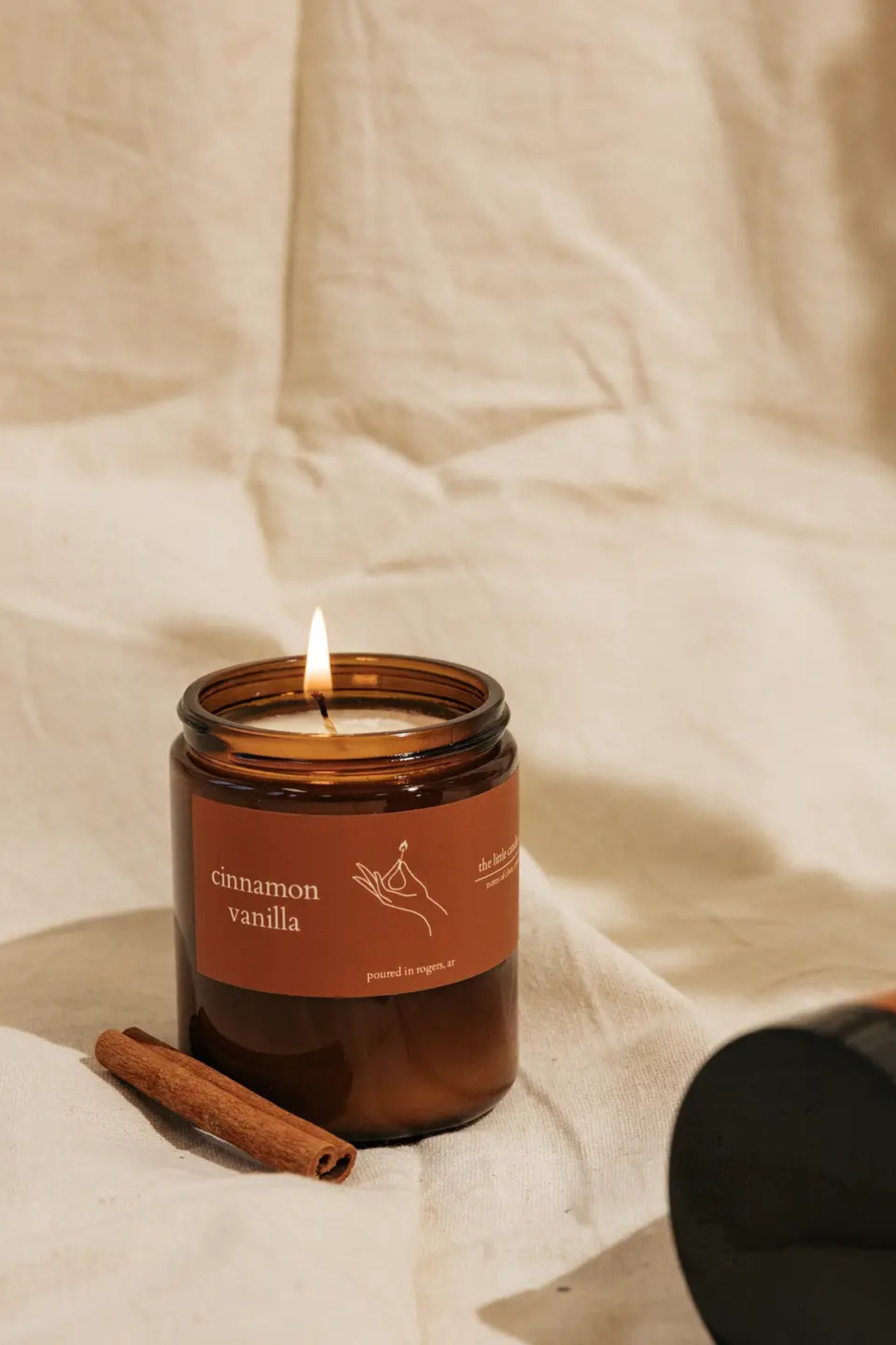 Cinnamon Vanilla Candle - The Little Candle of NWA