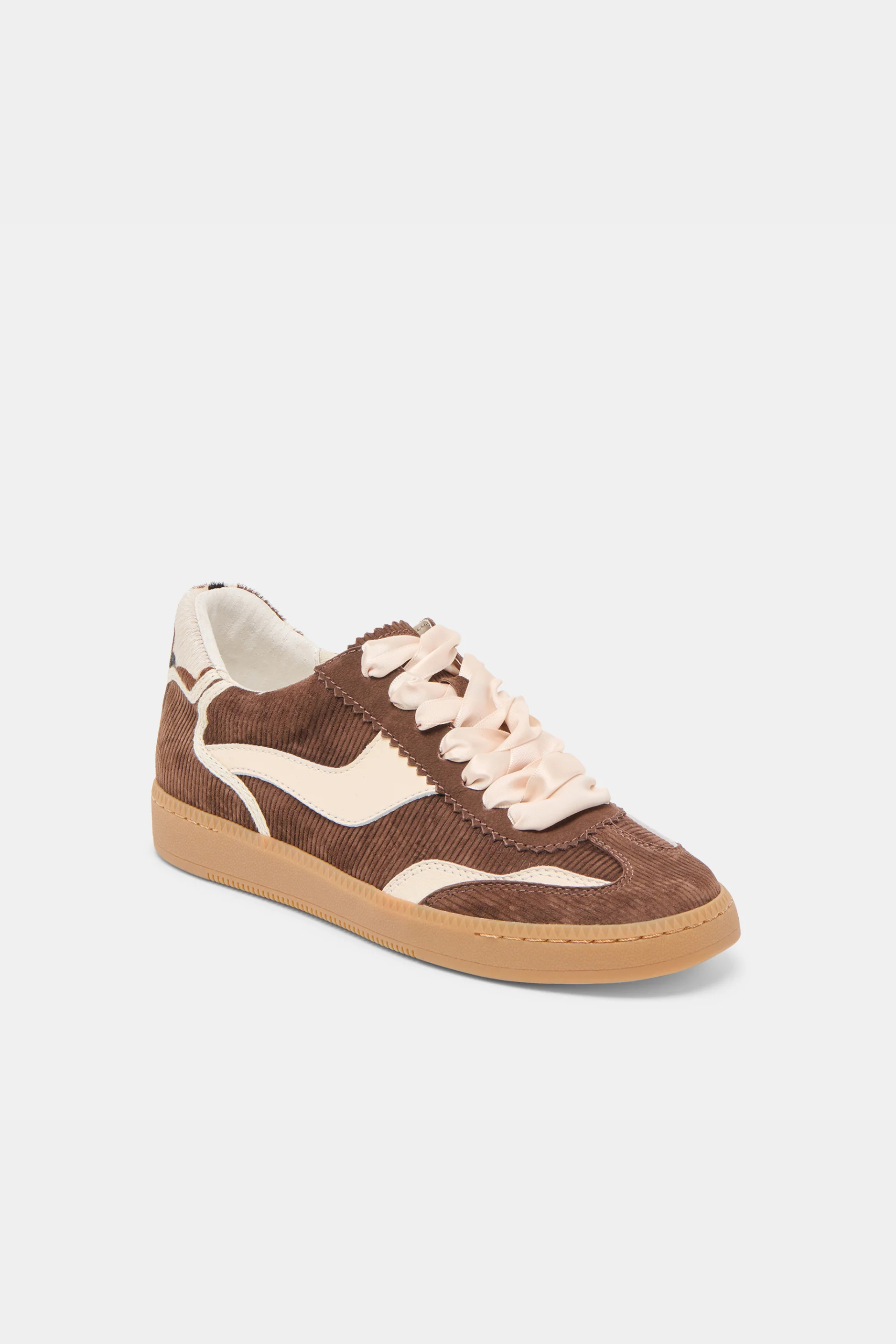 Dolce Vita Notice Sneakers - Chocolate Corduroy