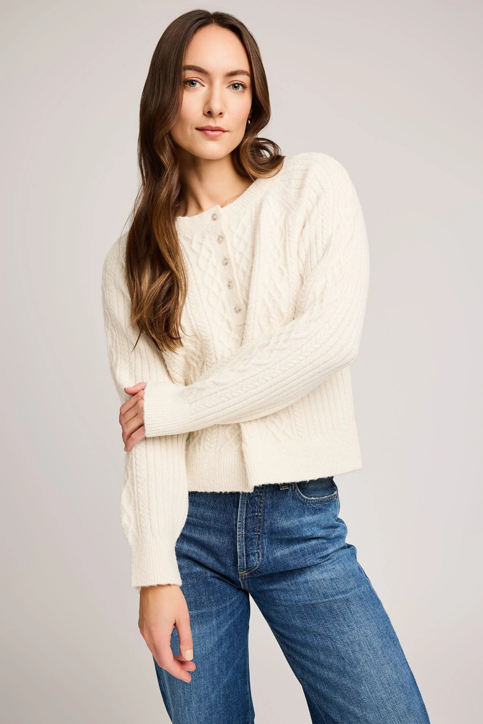 Aspen Cardigan - Cream