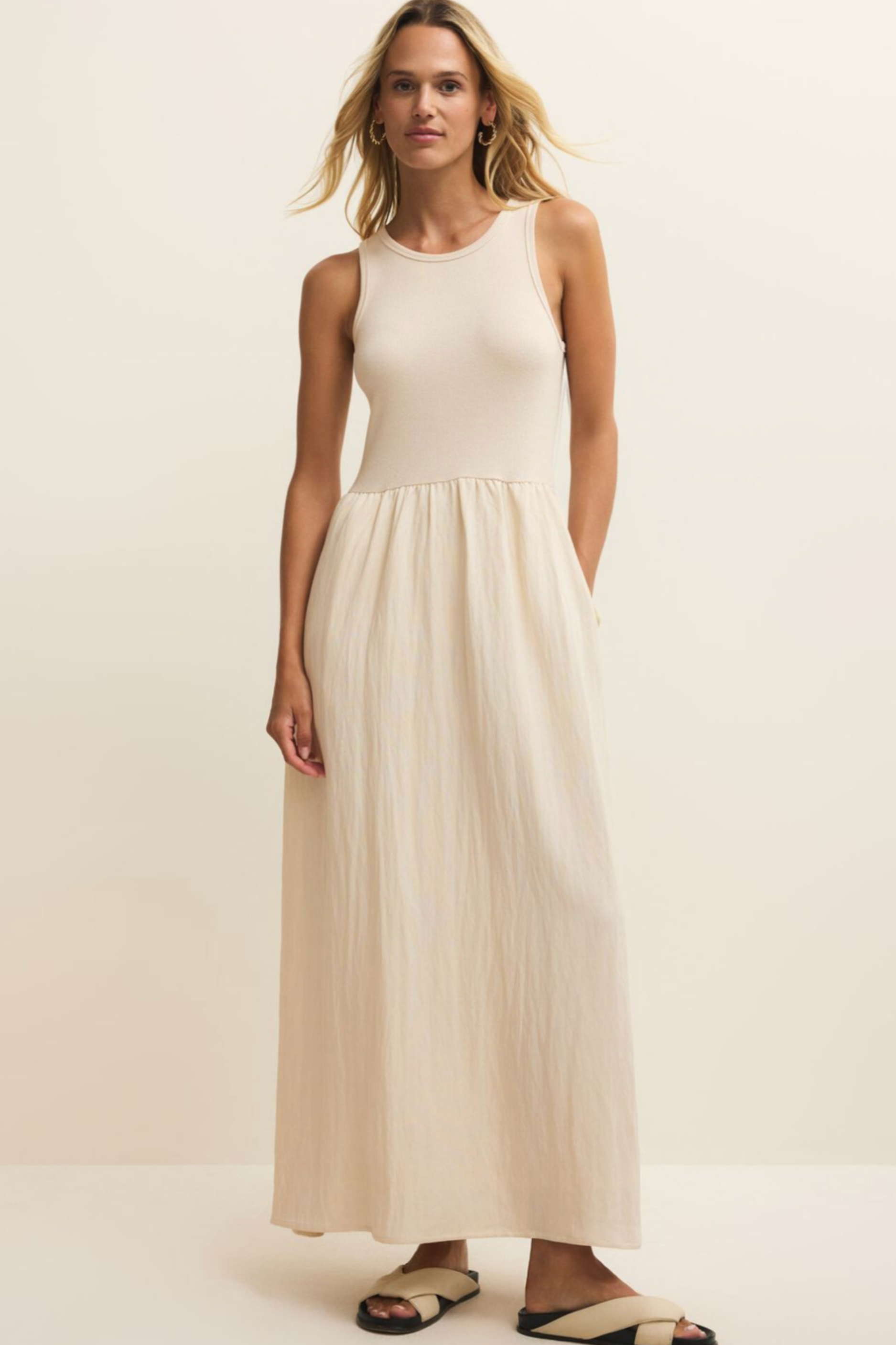 Z Supply Charlotte Midi Dress