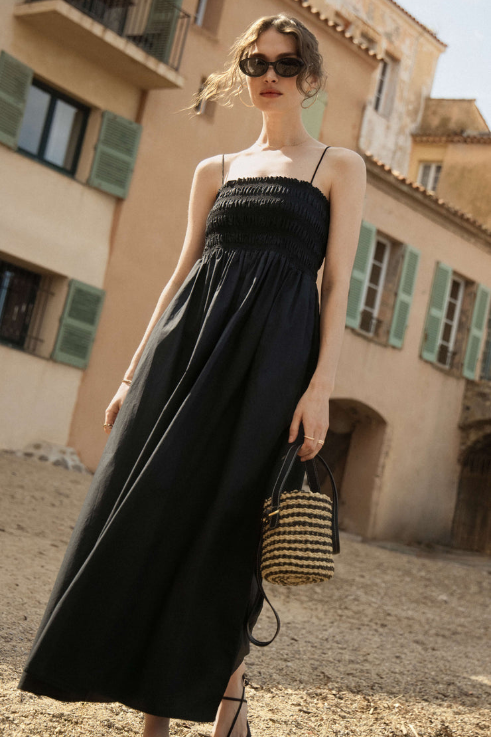 Z Supply Cornelia Poplin Midi Dress