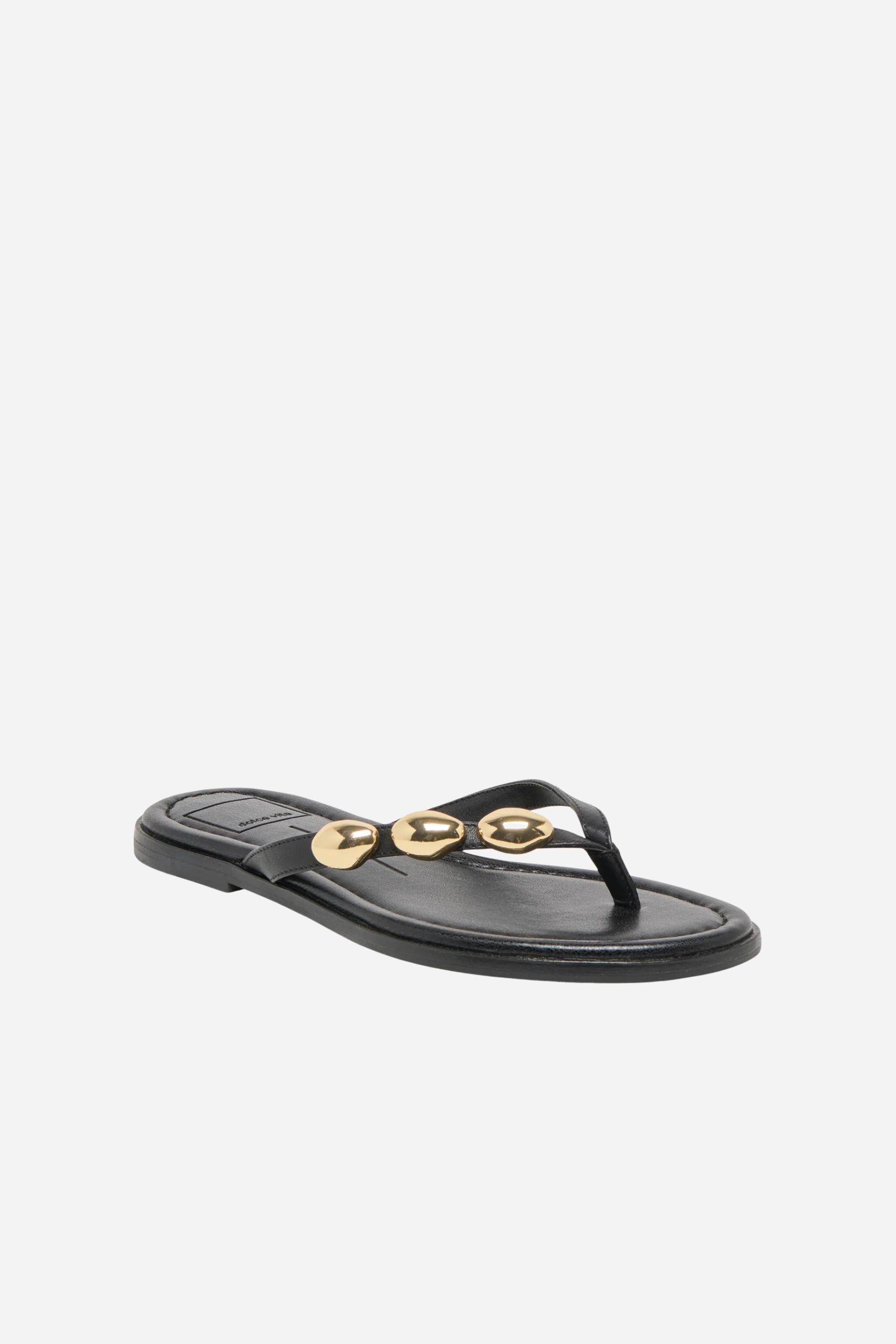 Dolce Vita Juny Sandals - Black Leather