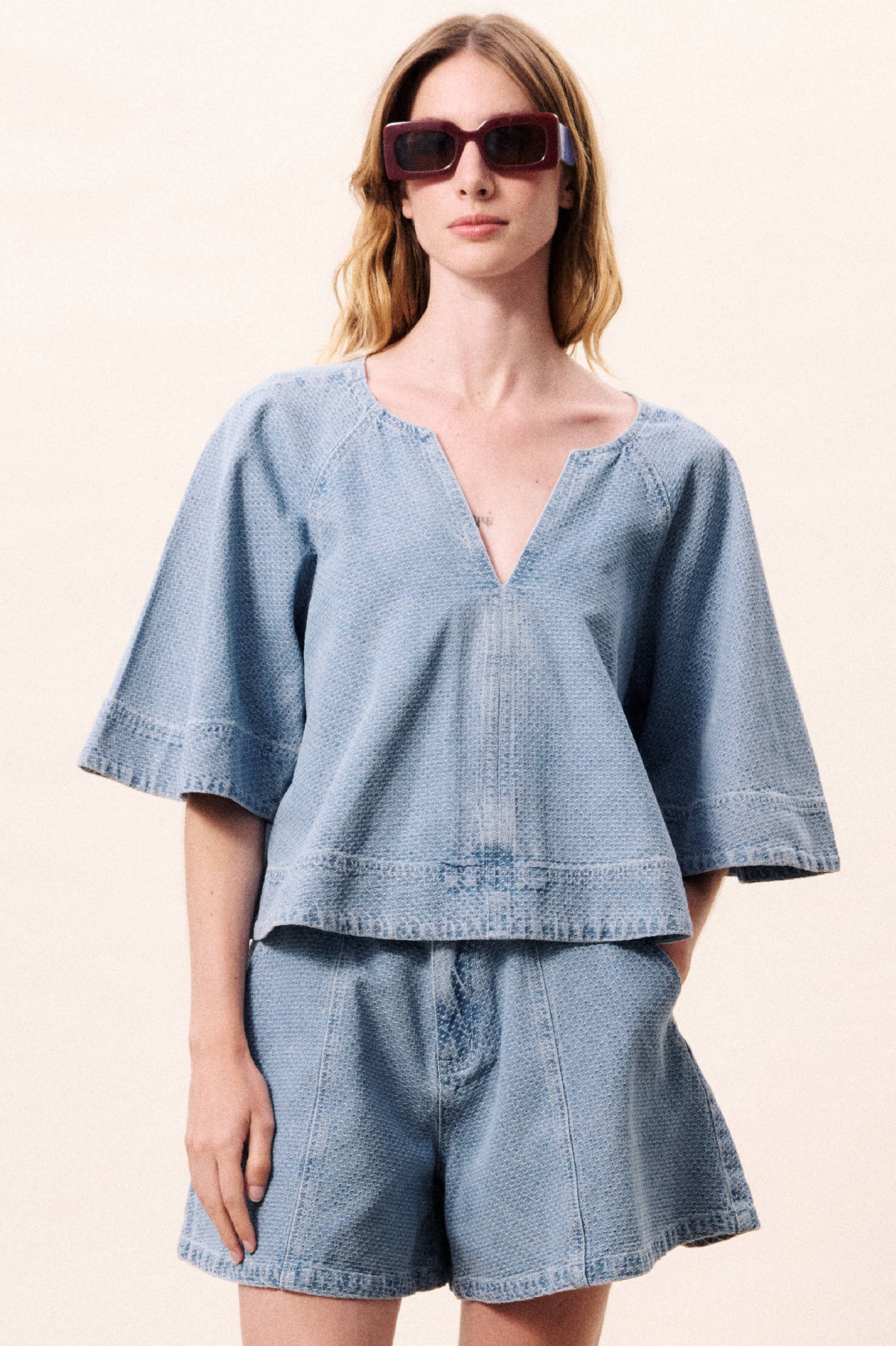 FRNCH Citrine Blouse