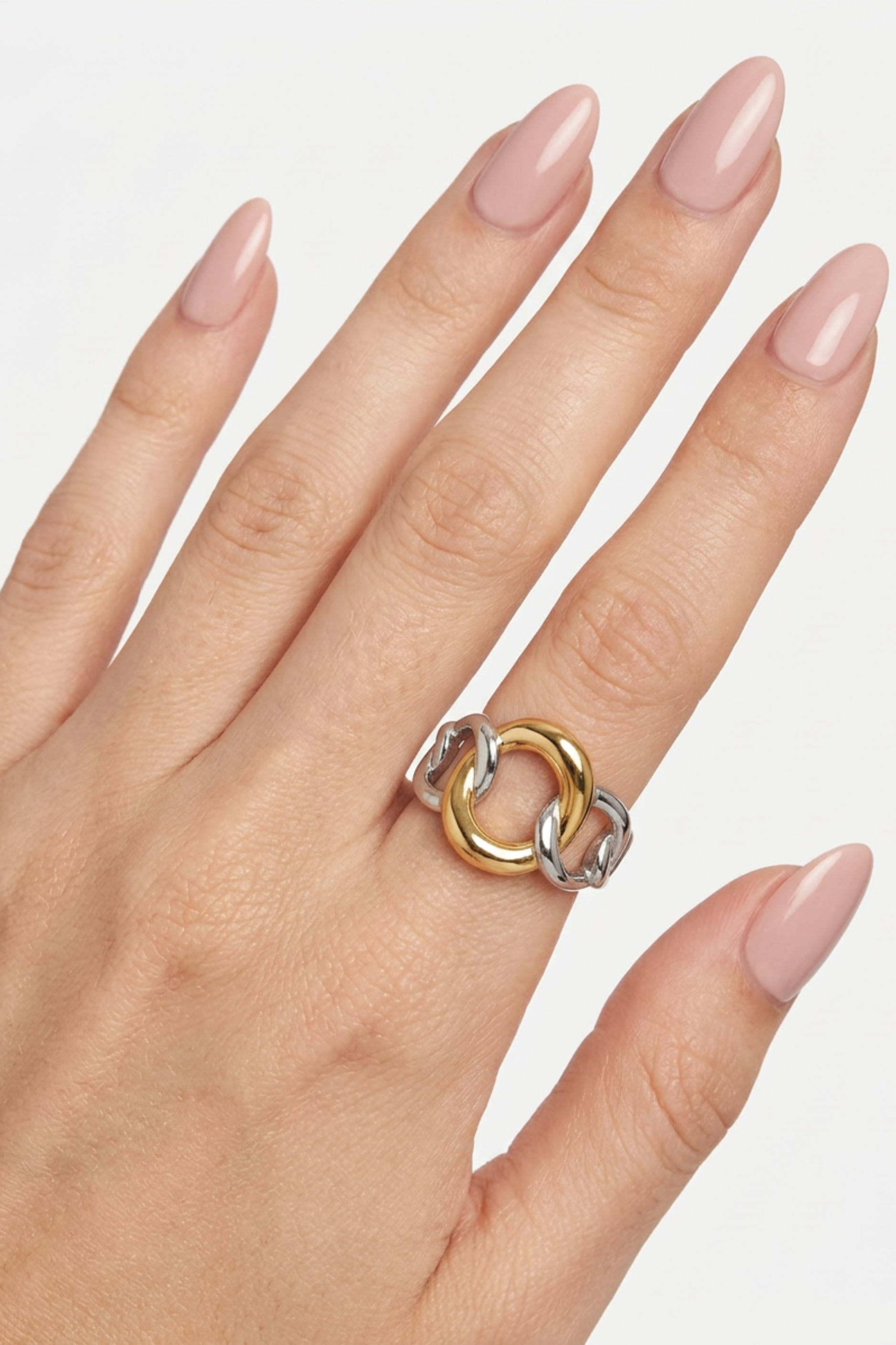 18K Isabella Two Tone Ring