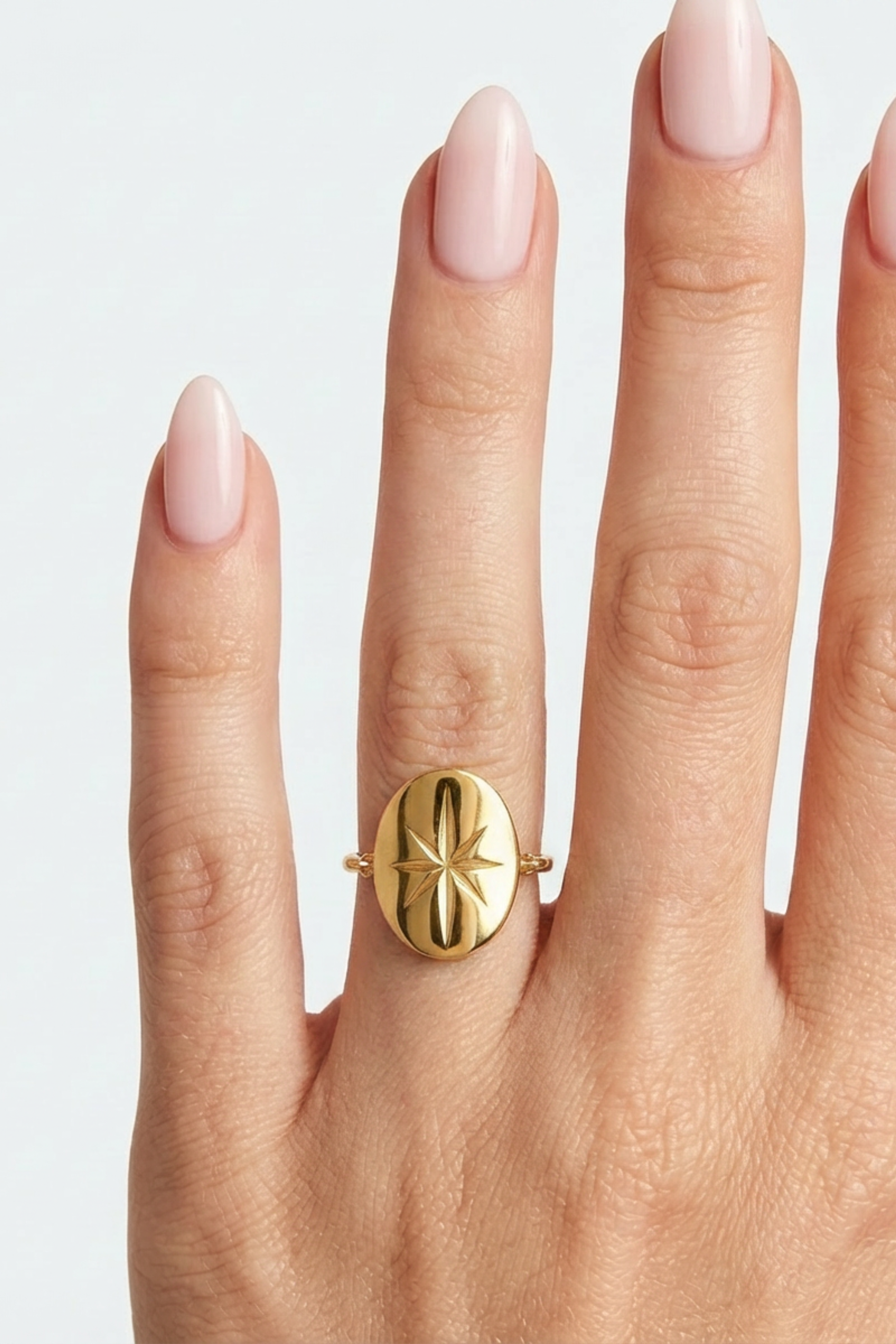 18K Lone Star Ring