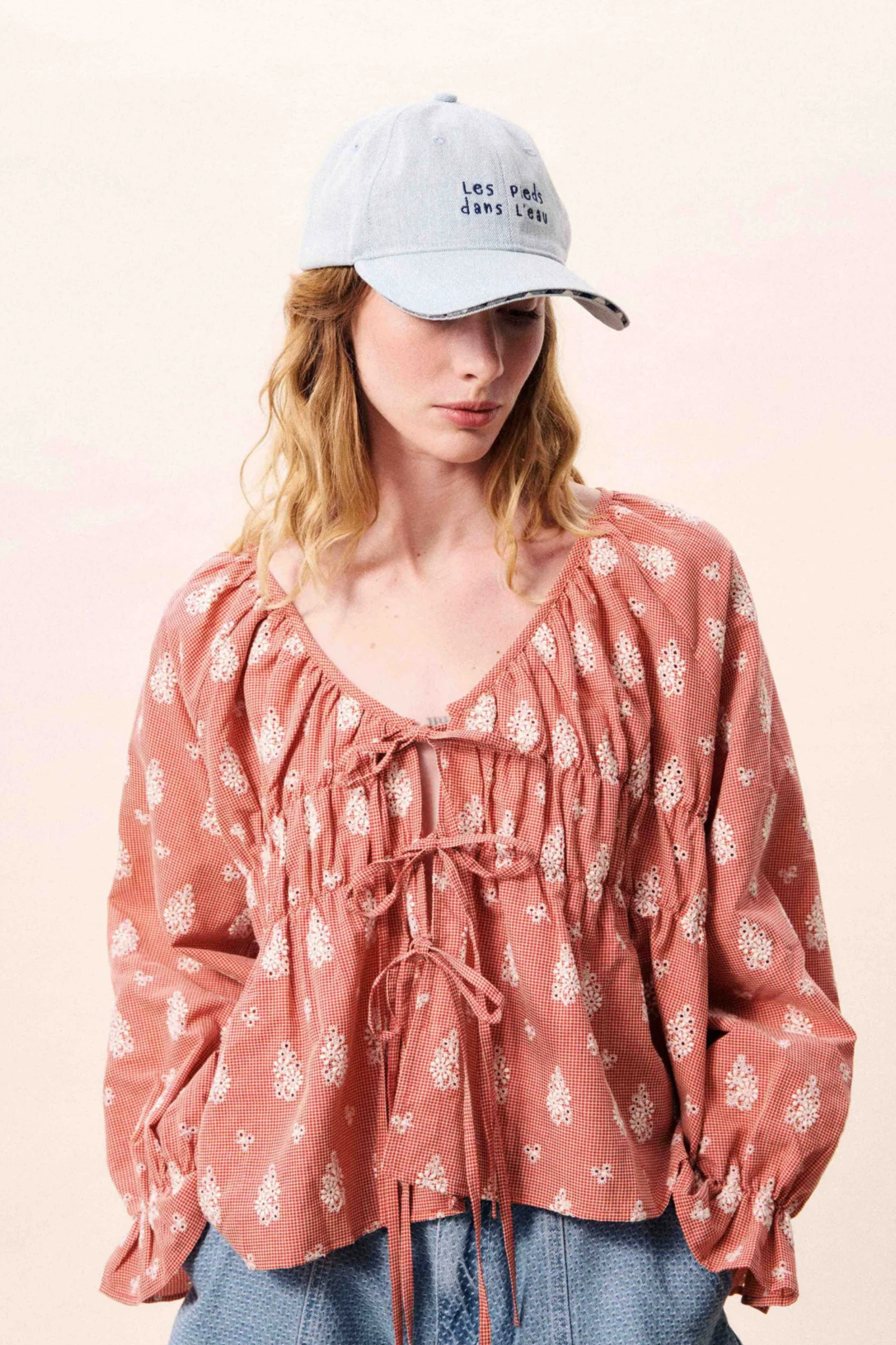 FRNCH Maui Blouse