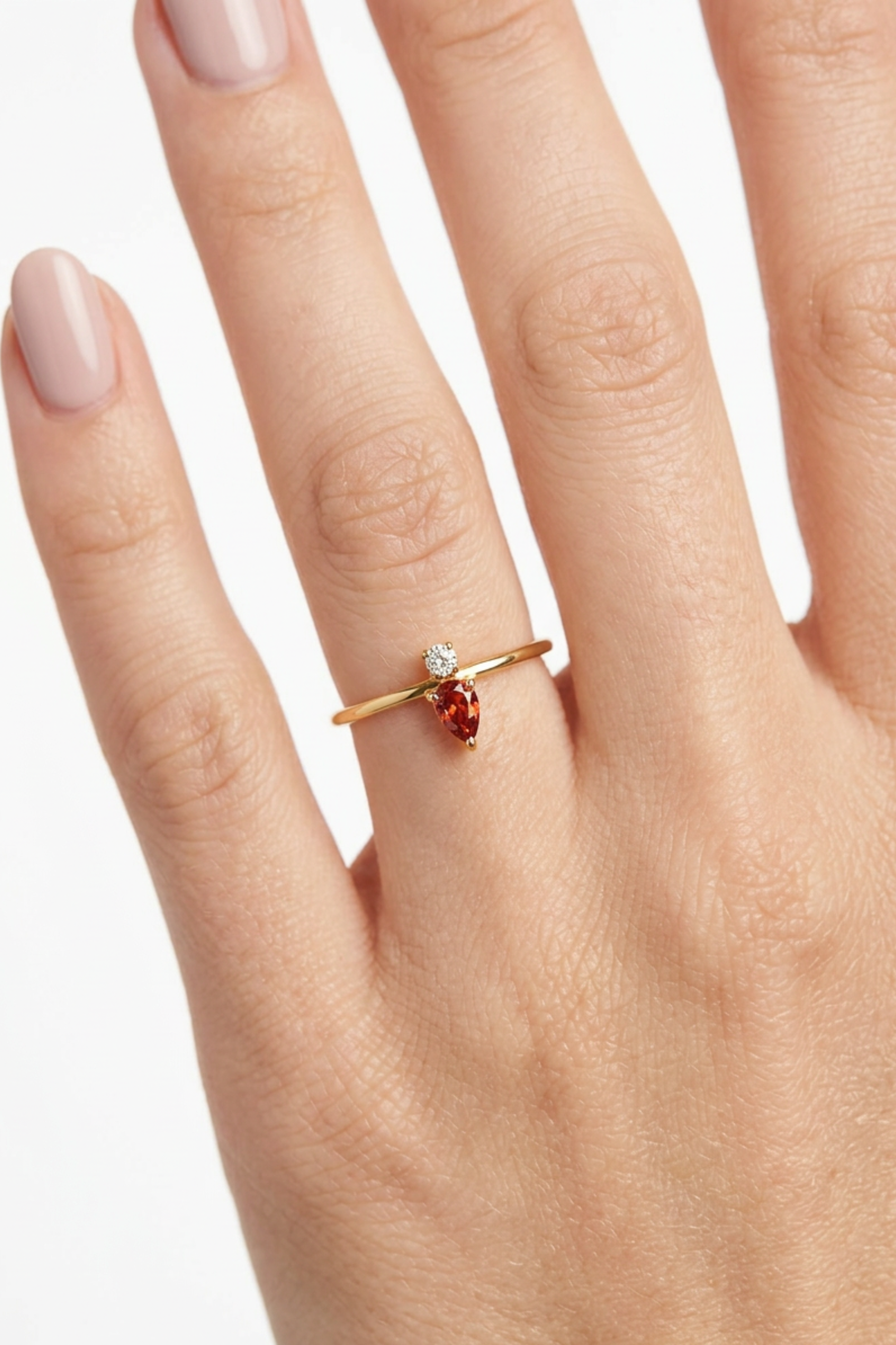 18K Ruby Diamond Ring