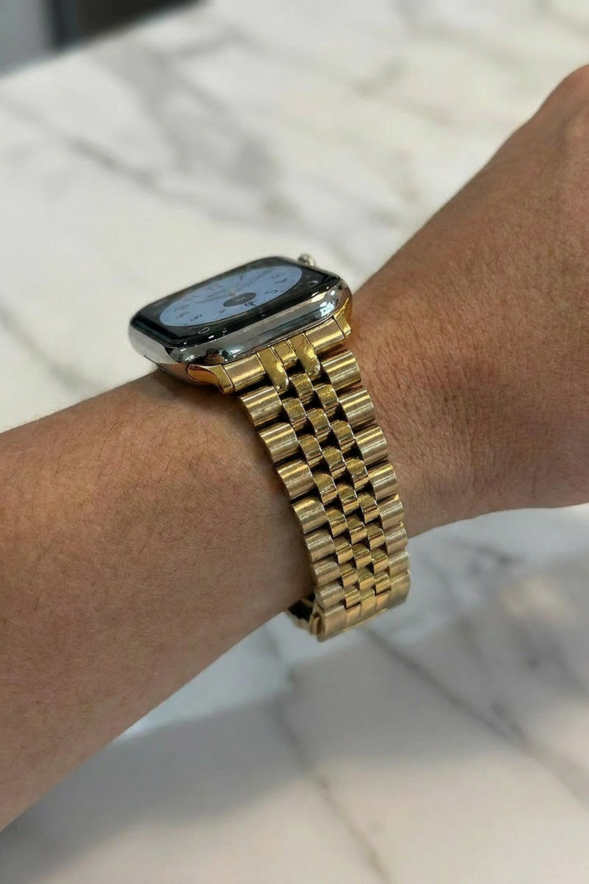 18K Apple Watch Band - Gold