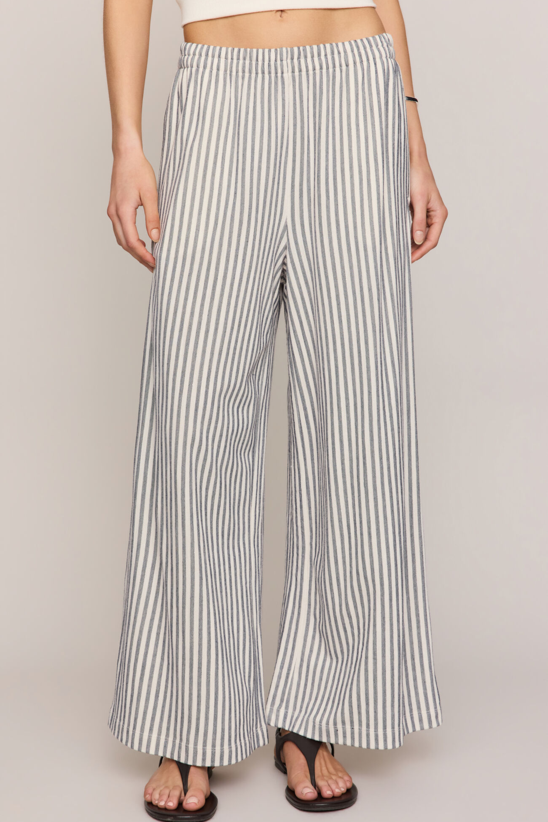 Z Supply Scout Knit Striped Pant - Eclipse