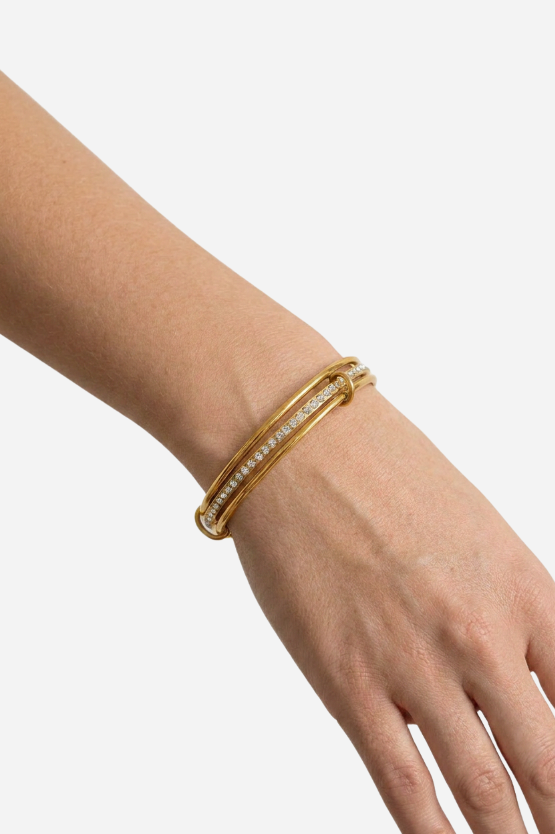 18K Hunter Diamond Bracelet