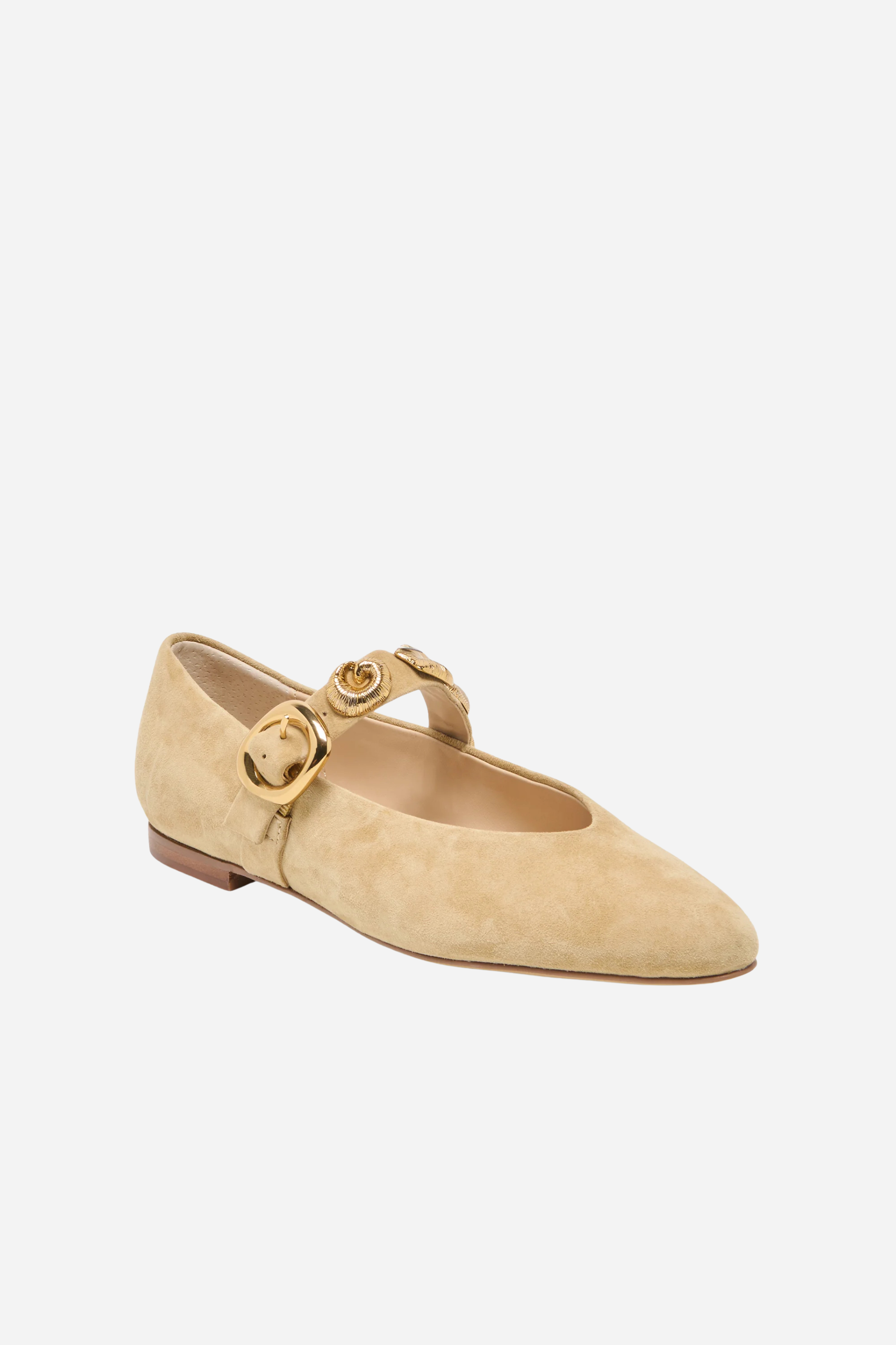 Dolce Vita Loree Flats - Desert Taupe Suede