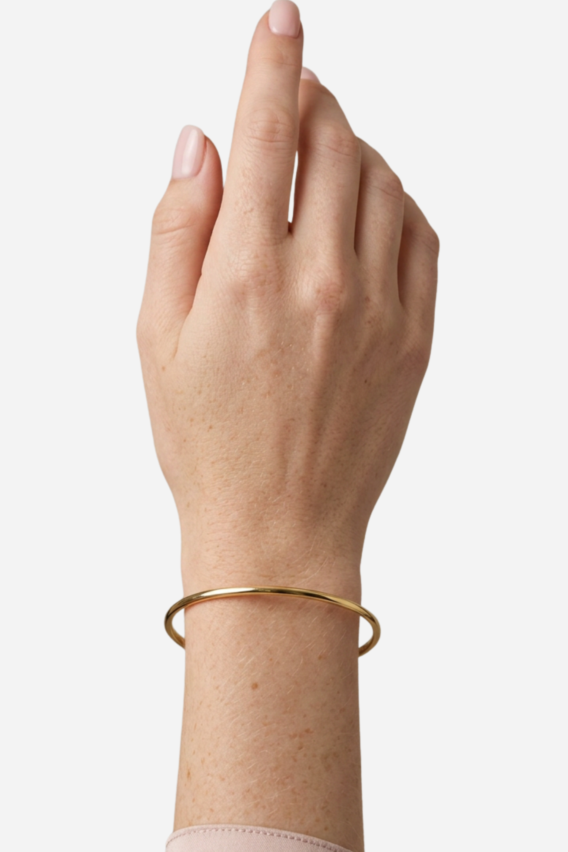 18K Lydia Bangle Bracelet - Gold