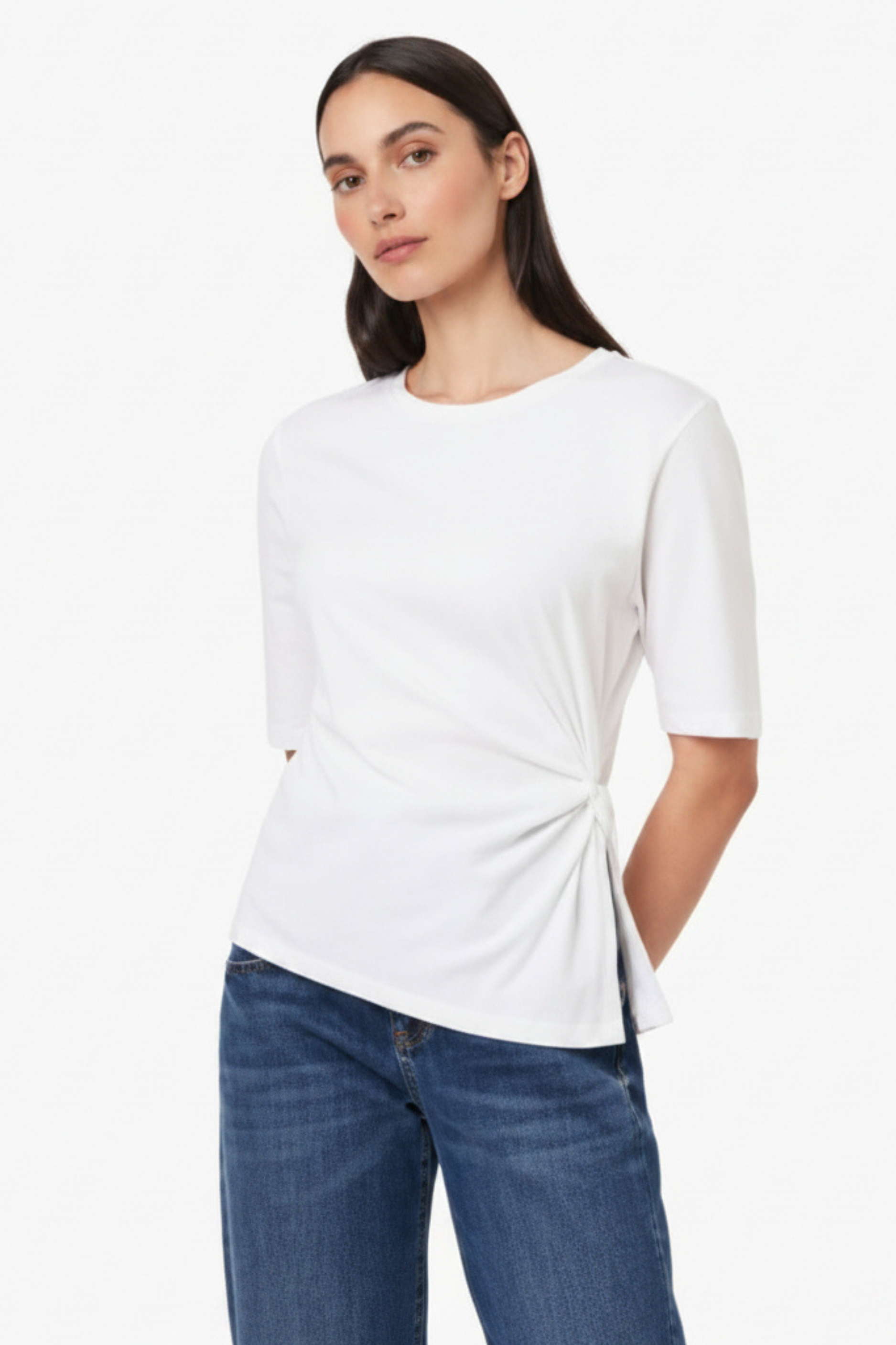 The Jadyn Tee - Bright White