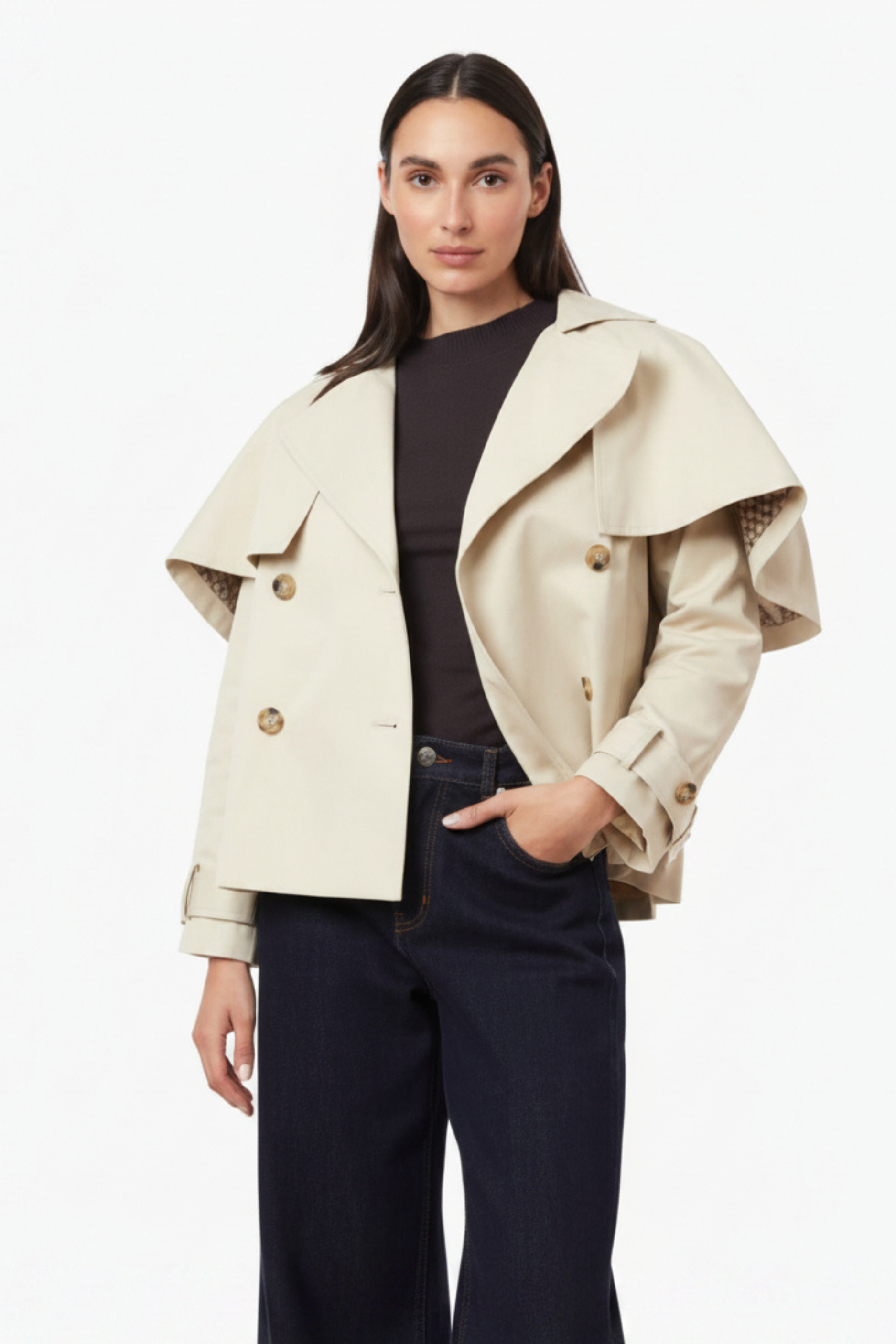 Habitual - Trench Jacket - Stone