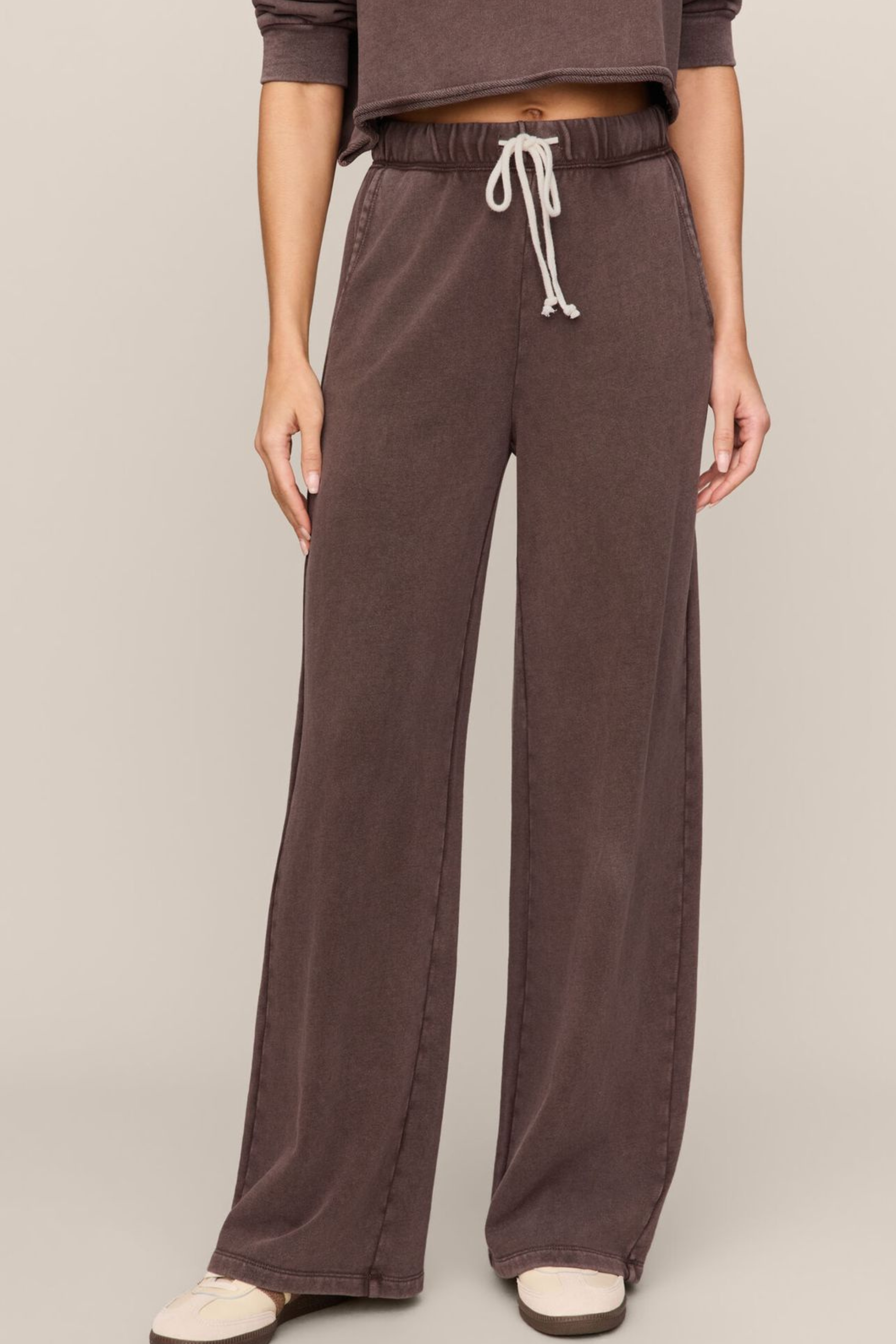 Z Supply - Hunter Knit Pant - Dark Chocolate