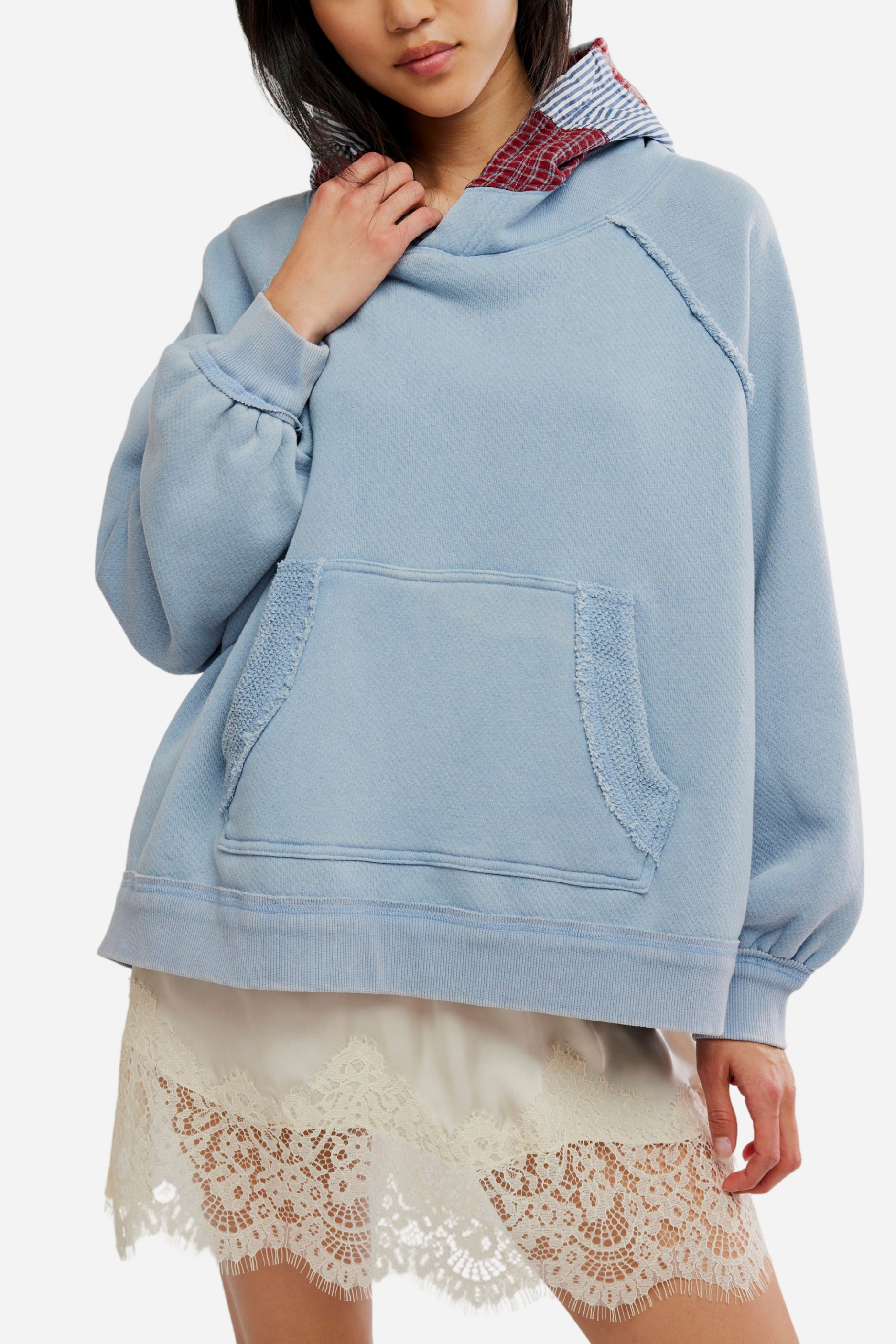 Free People Countryside Hoodie - Autumn Sky