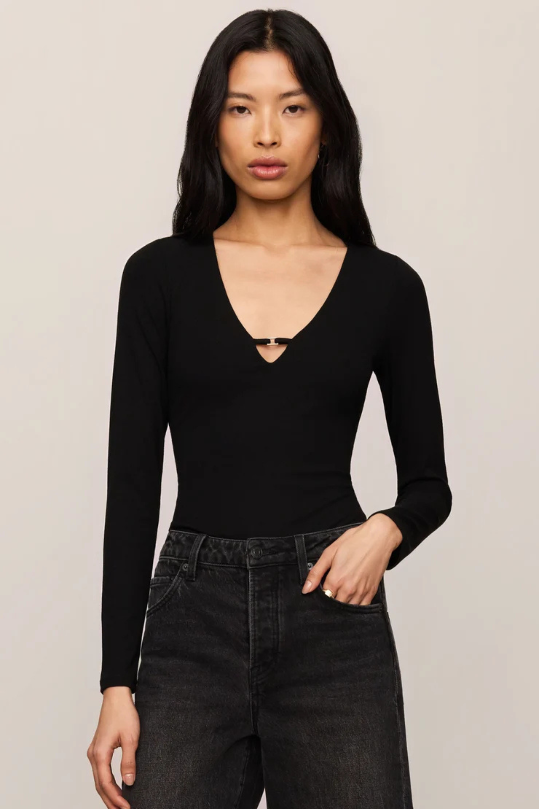 Z Supply - Ginger Bodysuit - Black