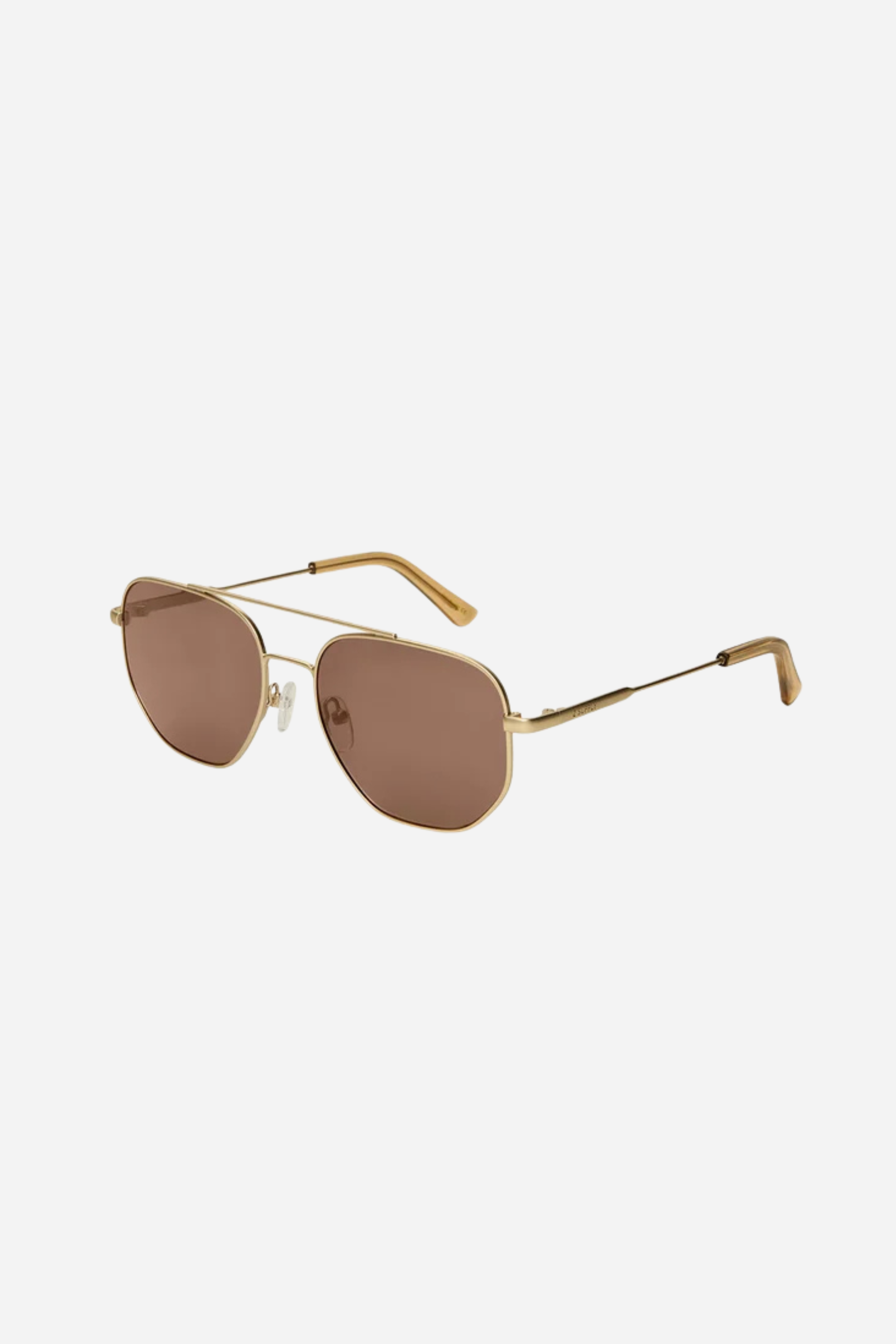 Z Supply - Highway Sunglasses - Satin Gold Brown