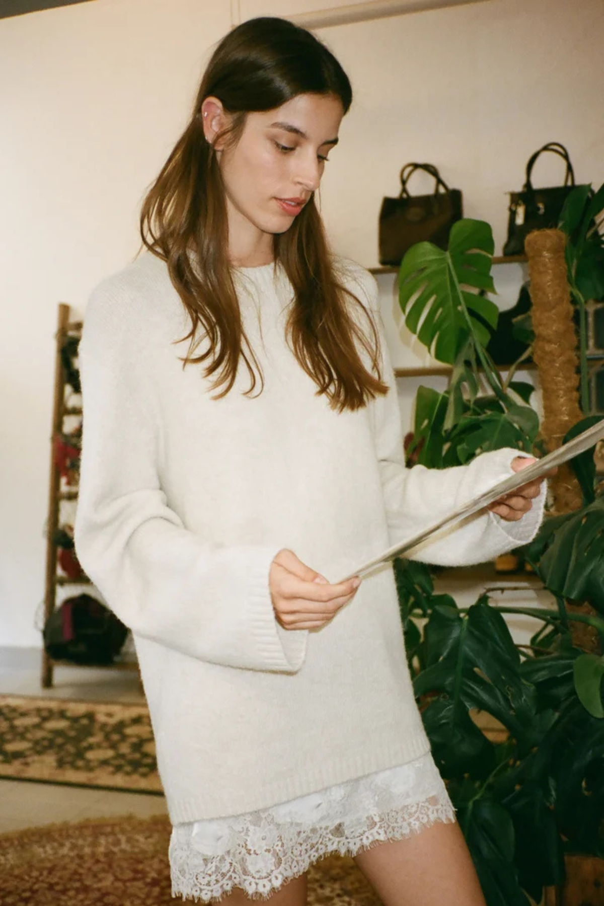 Z Supply - Chill Mode Sweater - Frosted Pearl