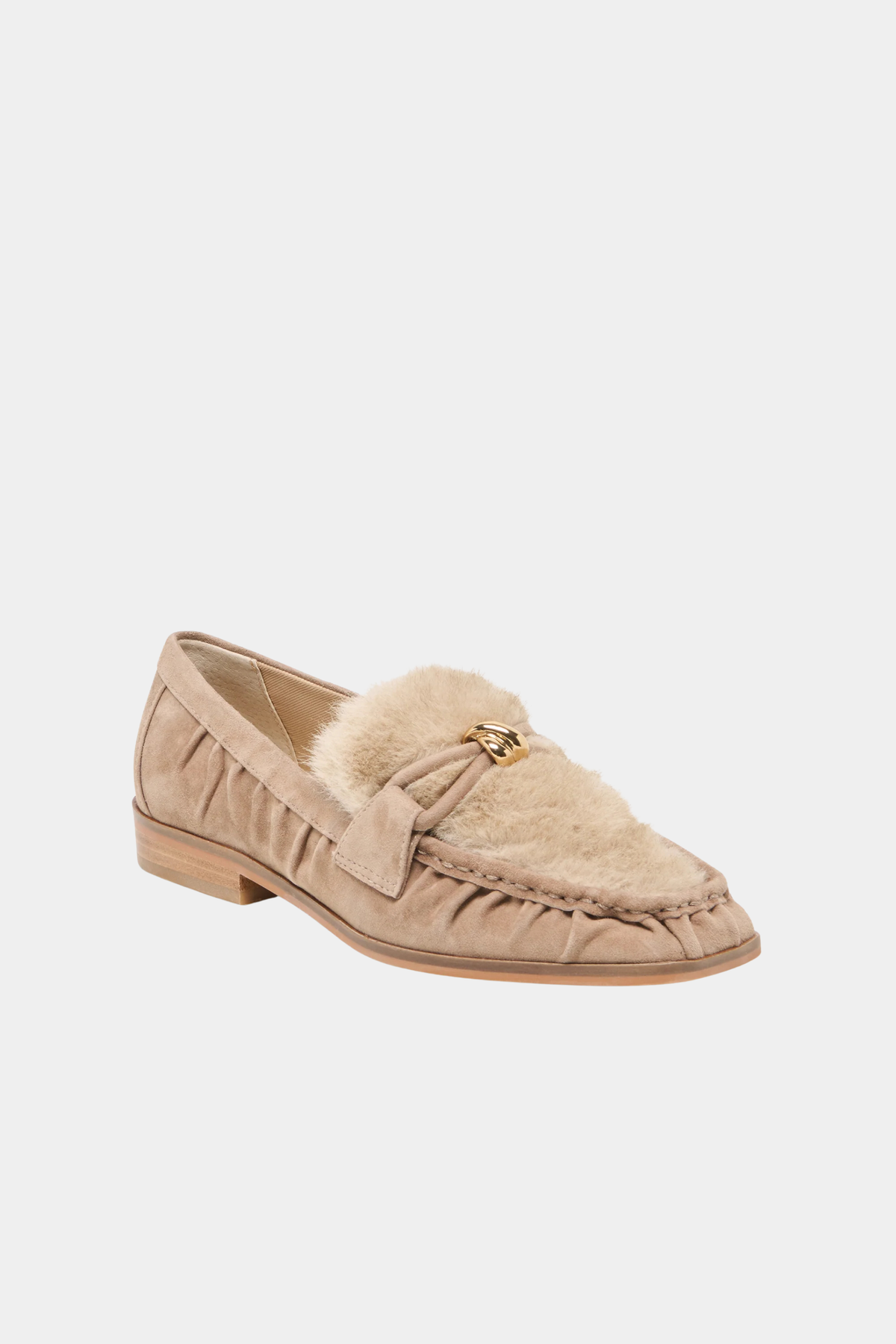 Dolce Vita - Bonie Plush Loafers - Mushroom Suede