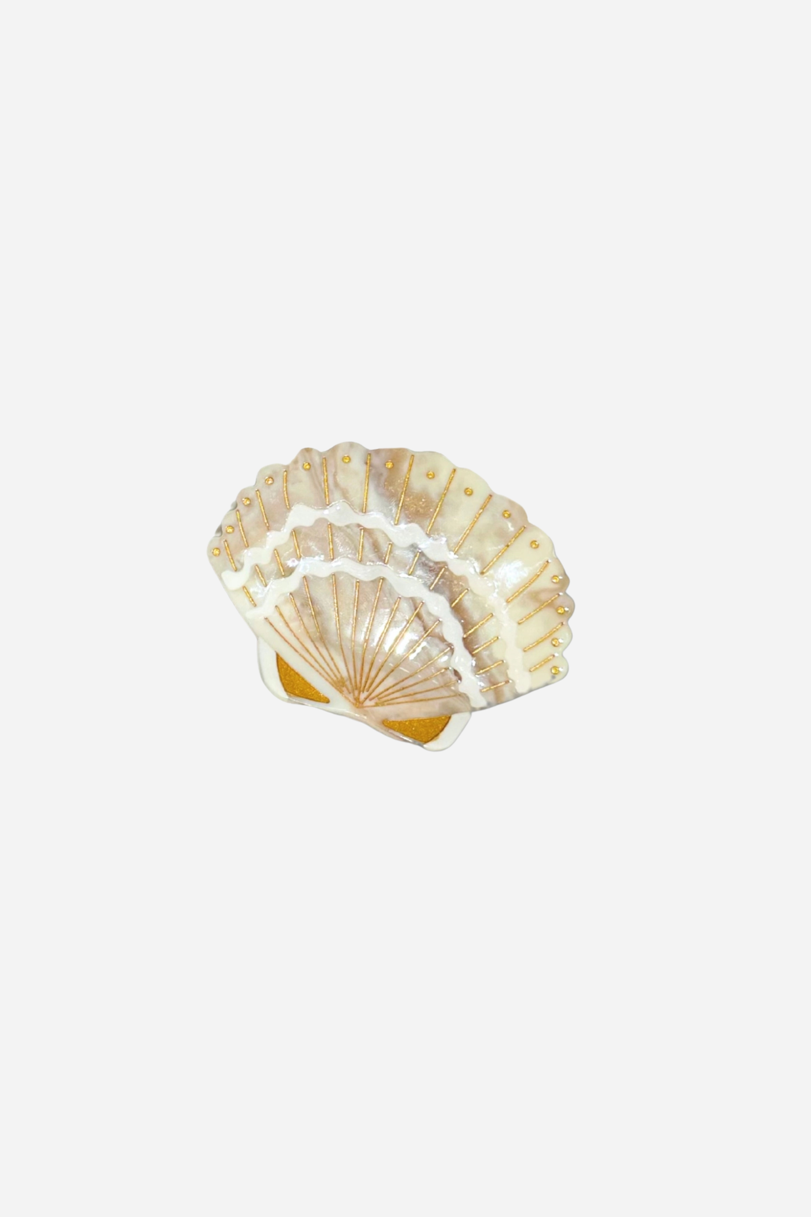 Seashell Claw Hair Clip