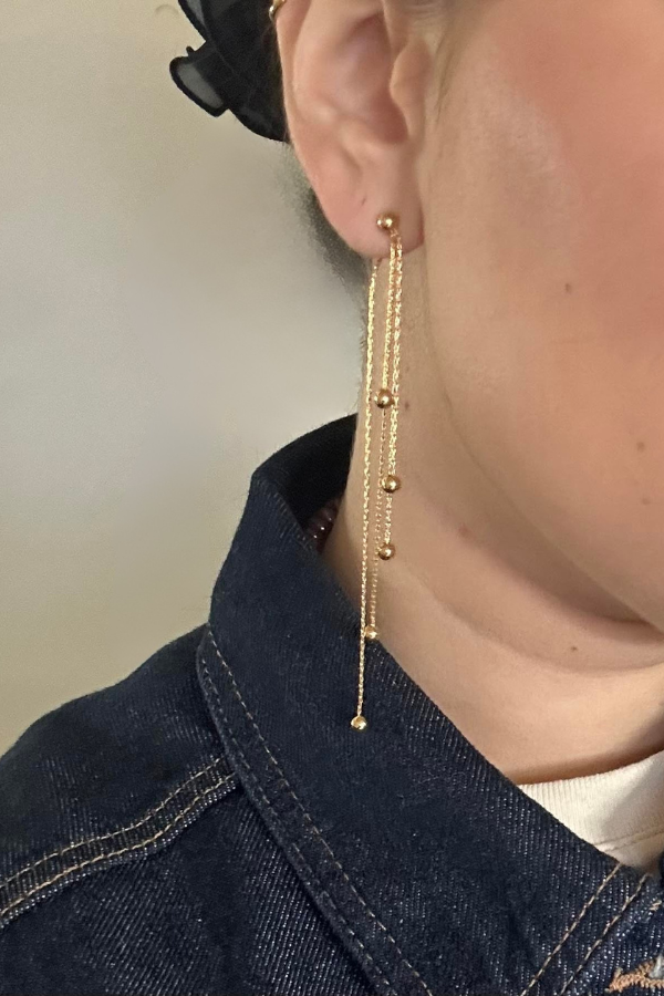 18K Sophie Dangle Earrings