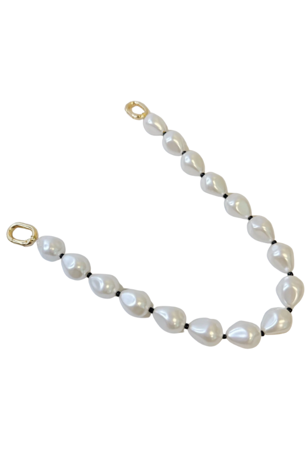 Pearl Beaded Bag Charm