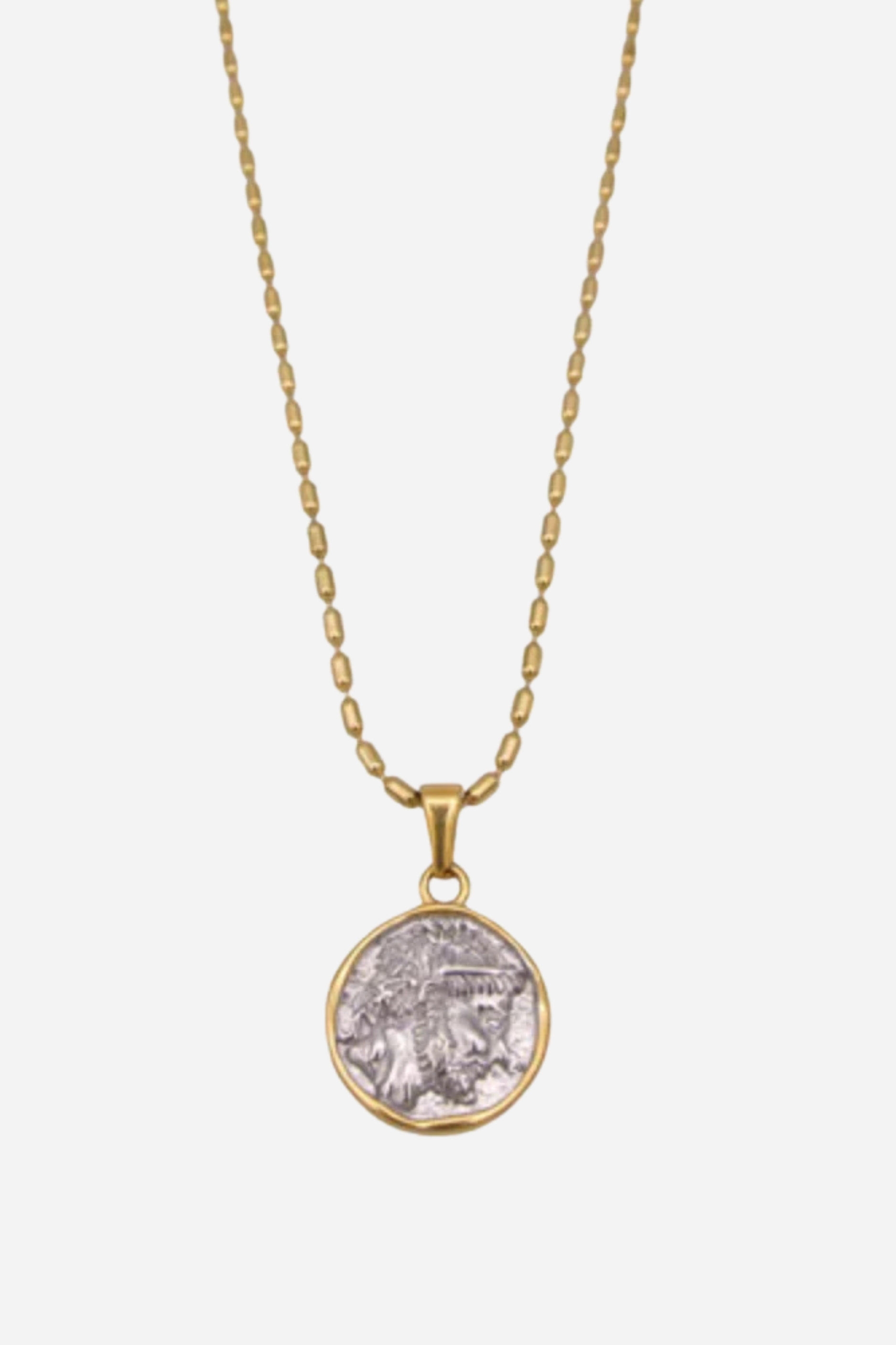 Farrah B In Charge Coin Necklace