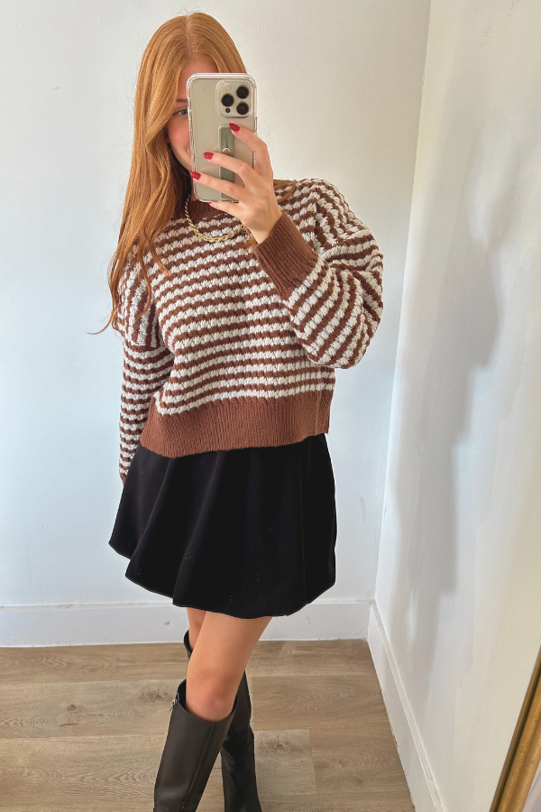 Torey Patterned Sweater