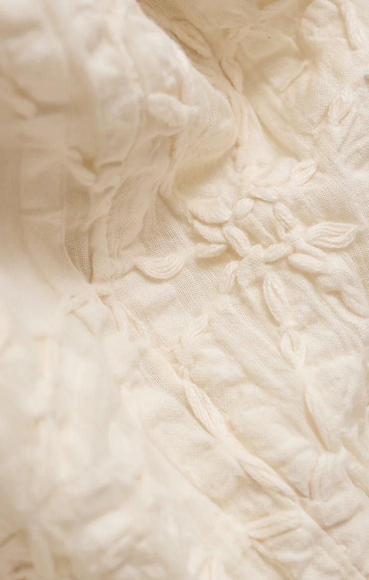 Z Supply Angel Eyes Midi Dress - Champagne