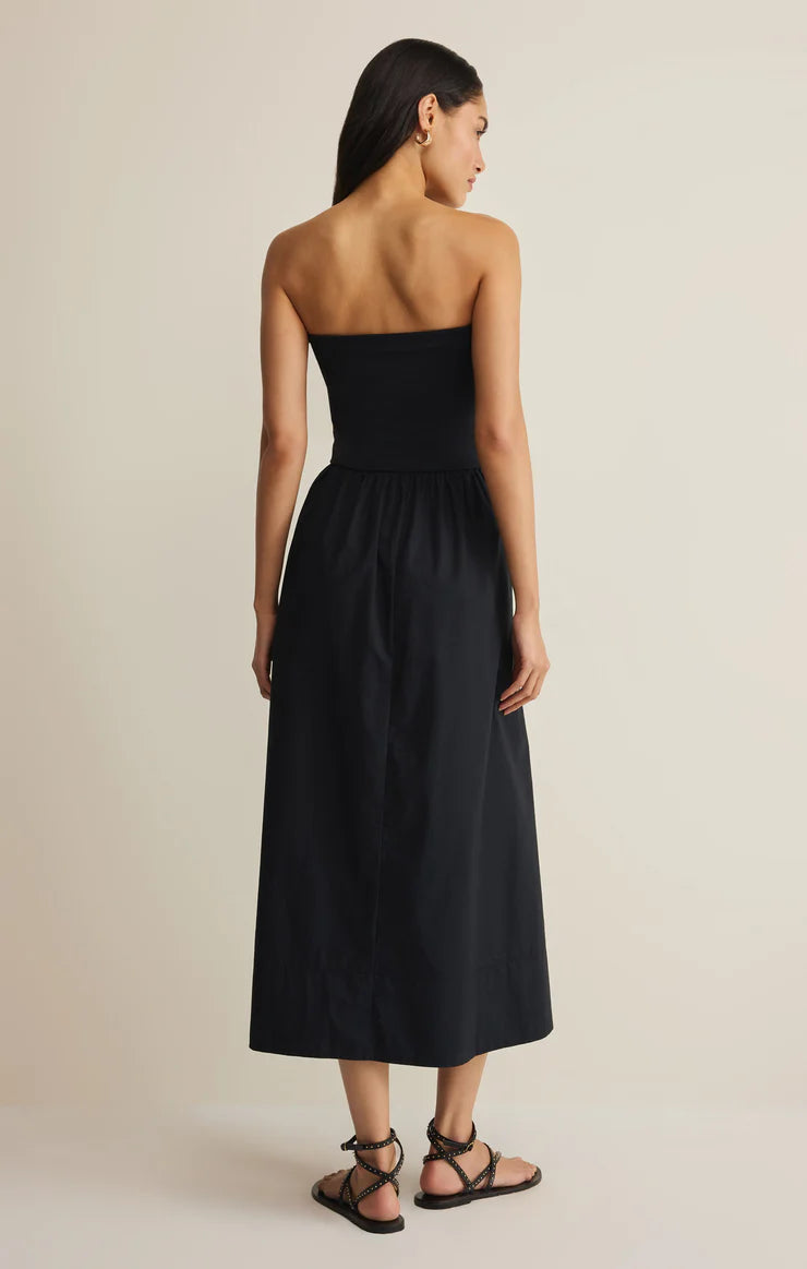 Z Supply Sunsought Strapless Midi Dress