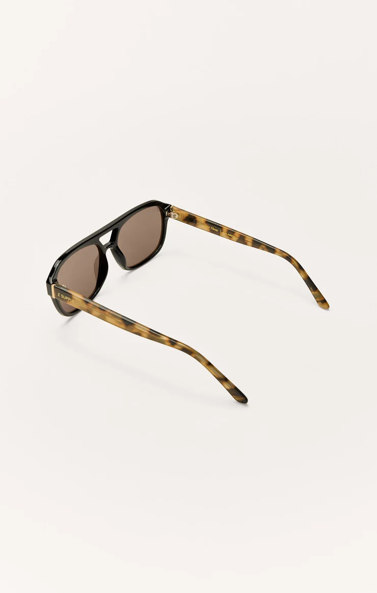 Z Supply - After Hour Sunglasses - Tort Brown Black
