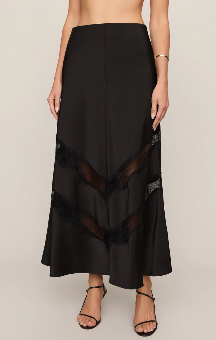 Z Supply - Kori Lace Skirt - Black
