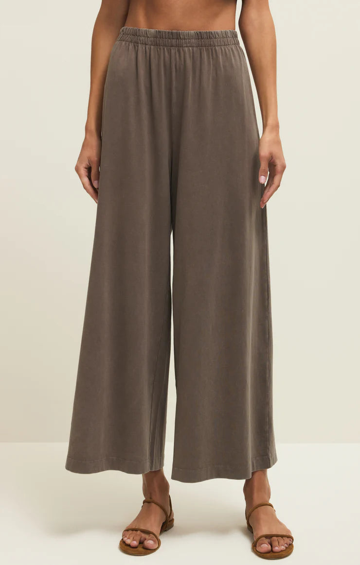 Z Supply Scout Jersey Flare Pant - Perfectly Taupe