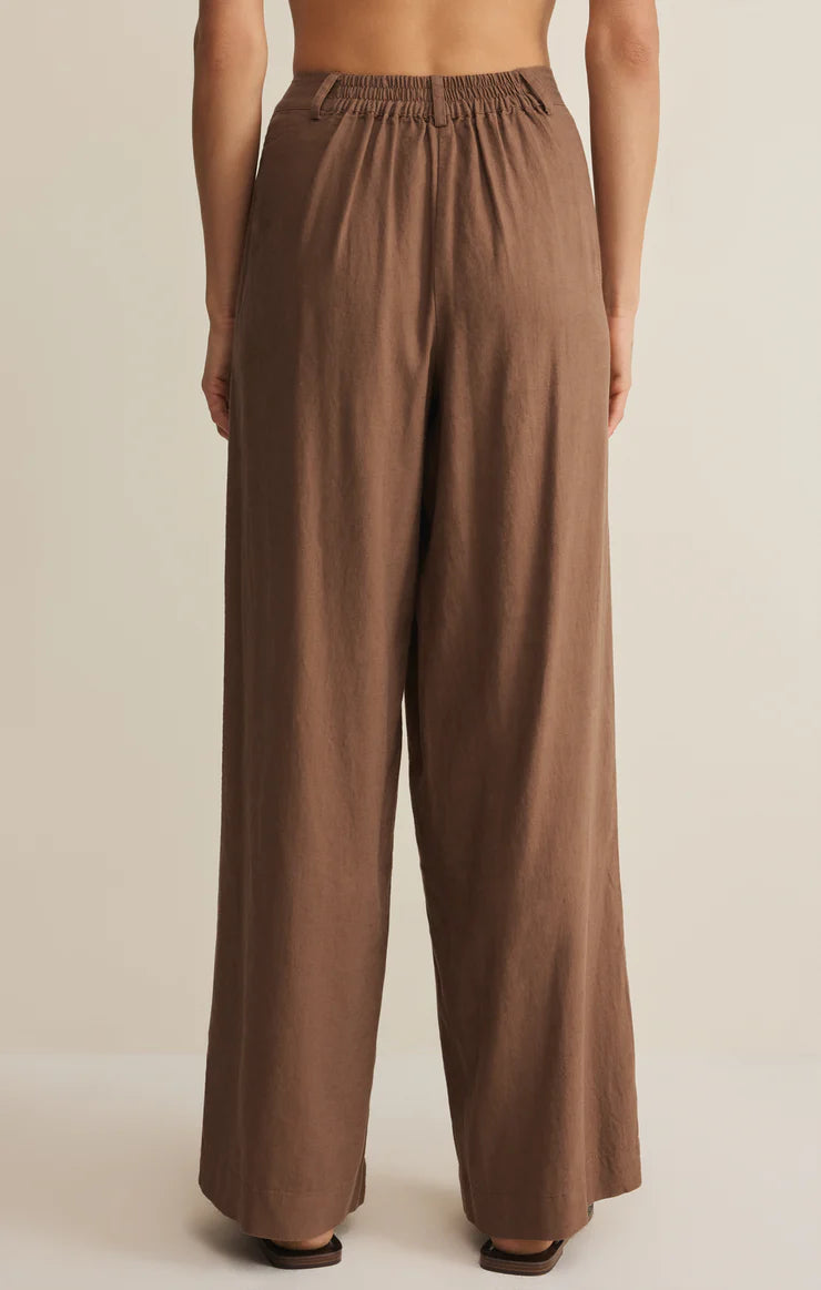 Z Supply Overlook Linen Pant - Palo Santo