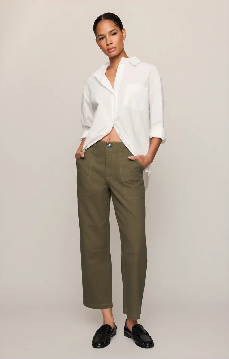 Z Supply - Colman Bowed Utility Pant - Golden Olive