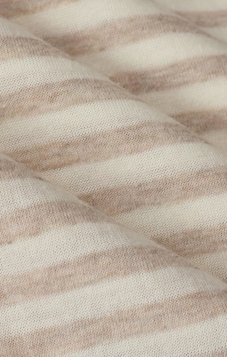 Z Supply Select Striped Tank - Natural Heather