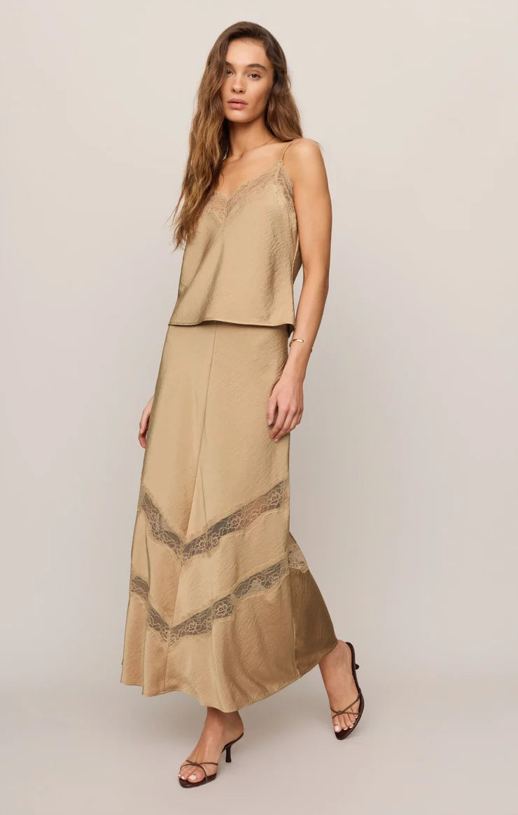 Z Supply - Kori Lace Skirt - Toast