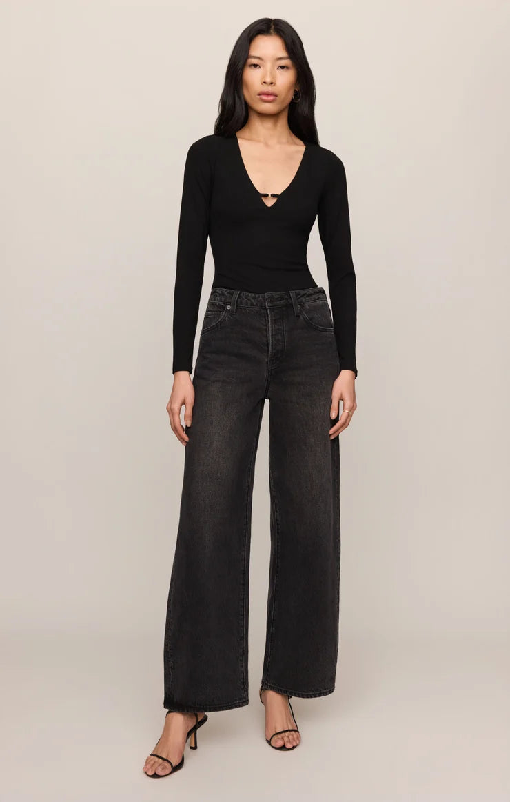Z Supply - Ginger Bodysuit - Black